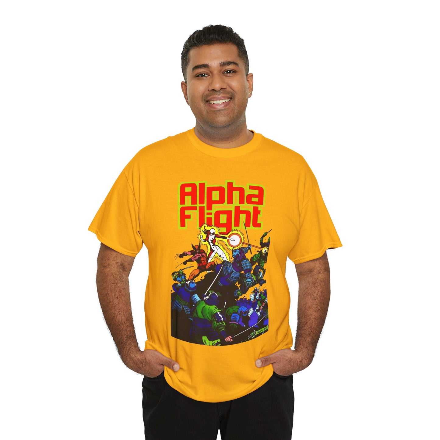Alpha Flight T-Shirt - Mike Mignola Art