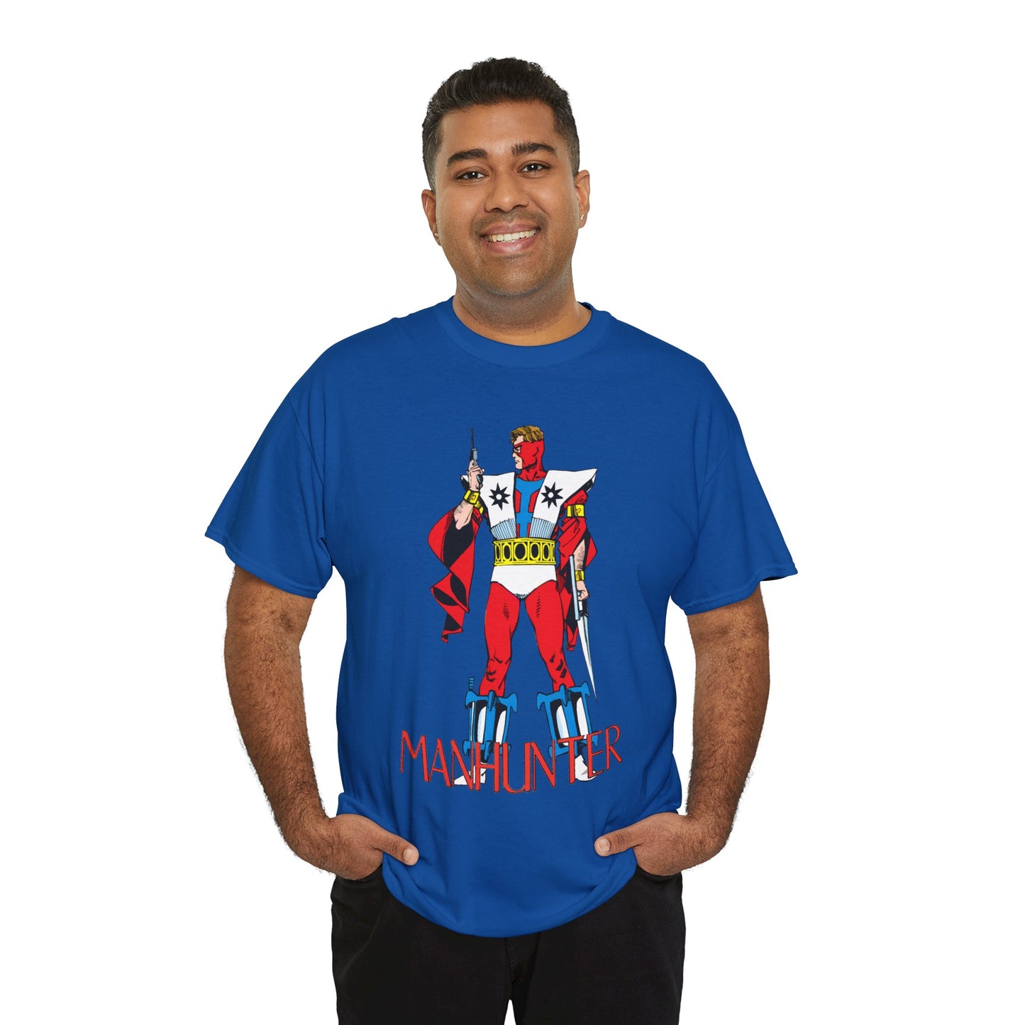 Manhunter T-Shirt - Walt Simonson Comic Book Art - Paul Kirk - Popular DC Comics Character 1970s - Batman Connection - Detective Comics