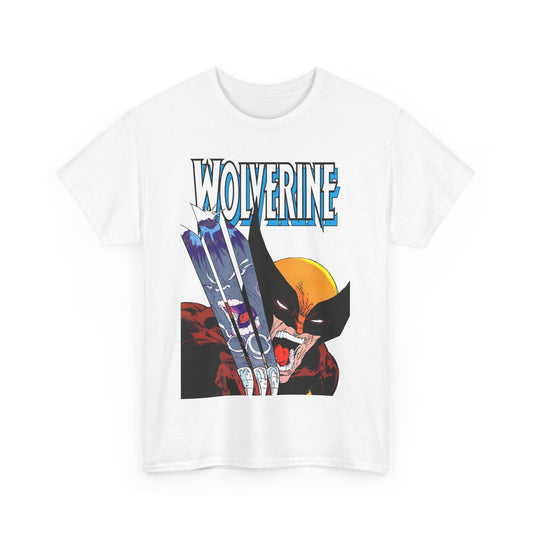 Wolverine T-Shirt - Amazing Todd McFarlane Art - Classic Image Vs Incredible Hulk - Marvel Comics - Logan
