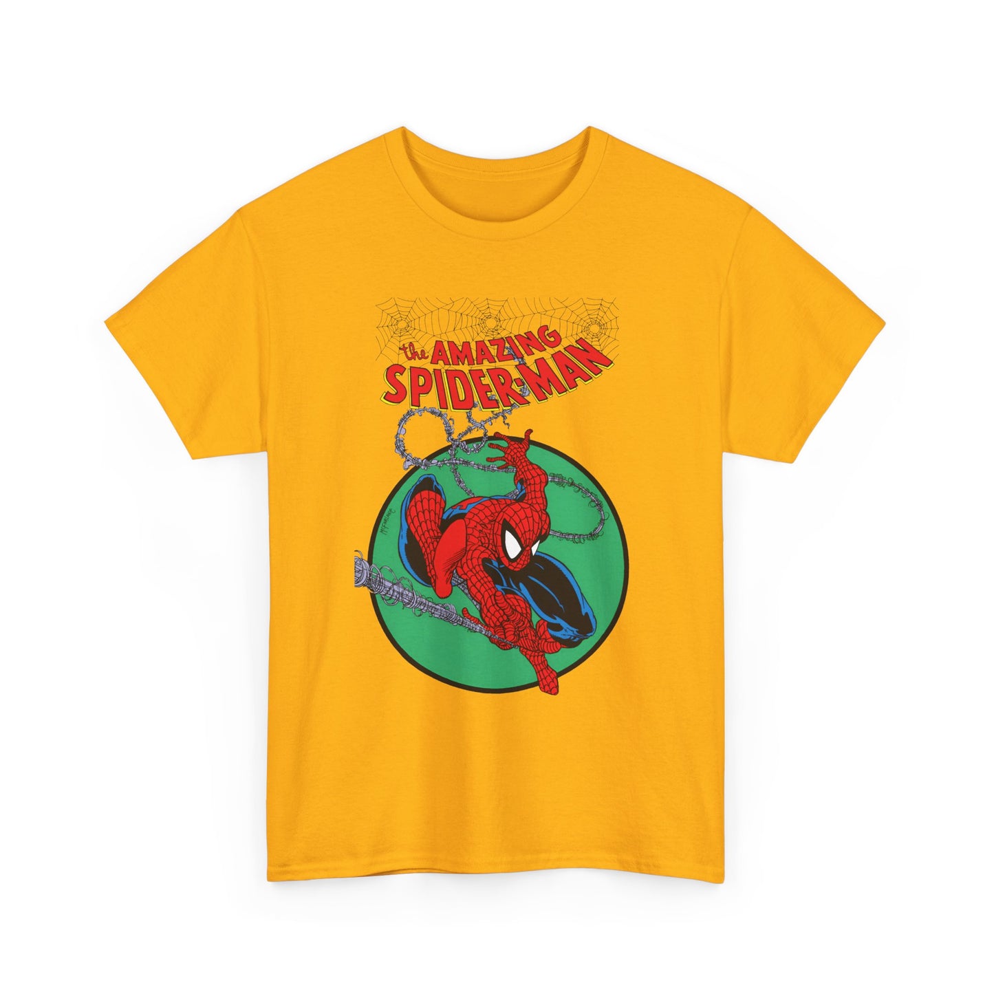 Amazing Spider-Man T-Shirt - Todd McFarlane Art - Cover to Issue #301 - Peter Parker, Web-Slinger - Marvel Comics