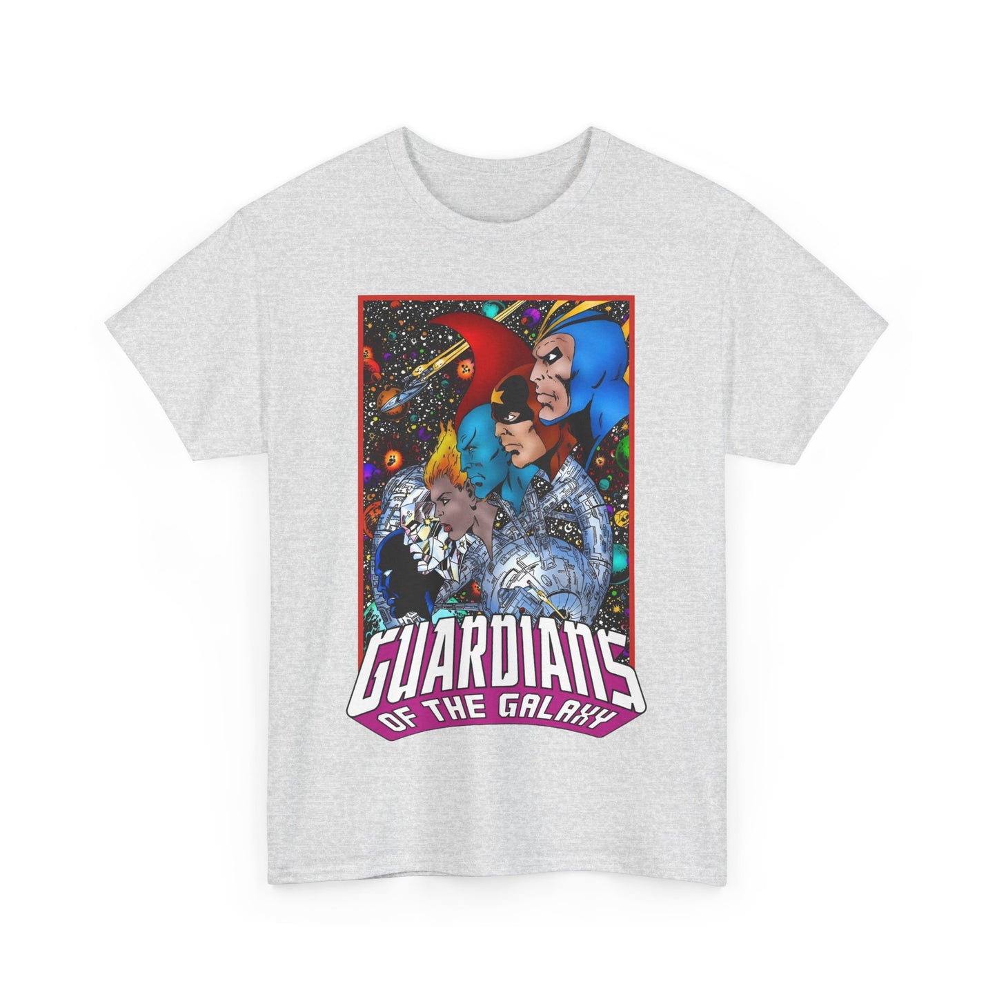Guardians of the Galaxy T-Shirt - George Perez Art - Starhawk, Yondu, Vance Astro - Marvel Comics