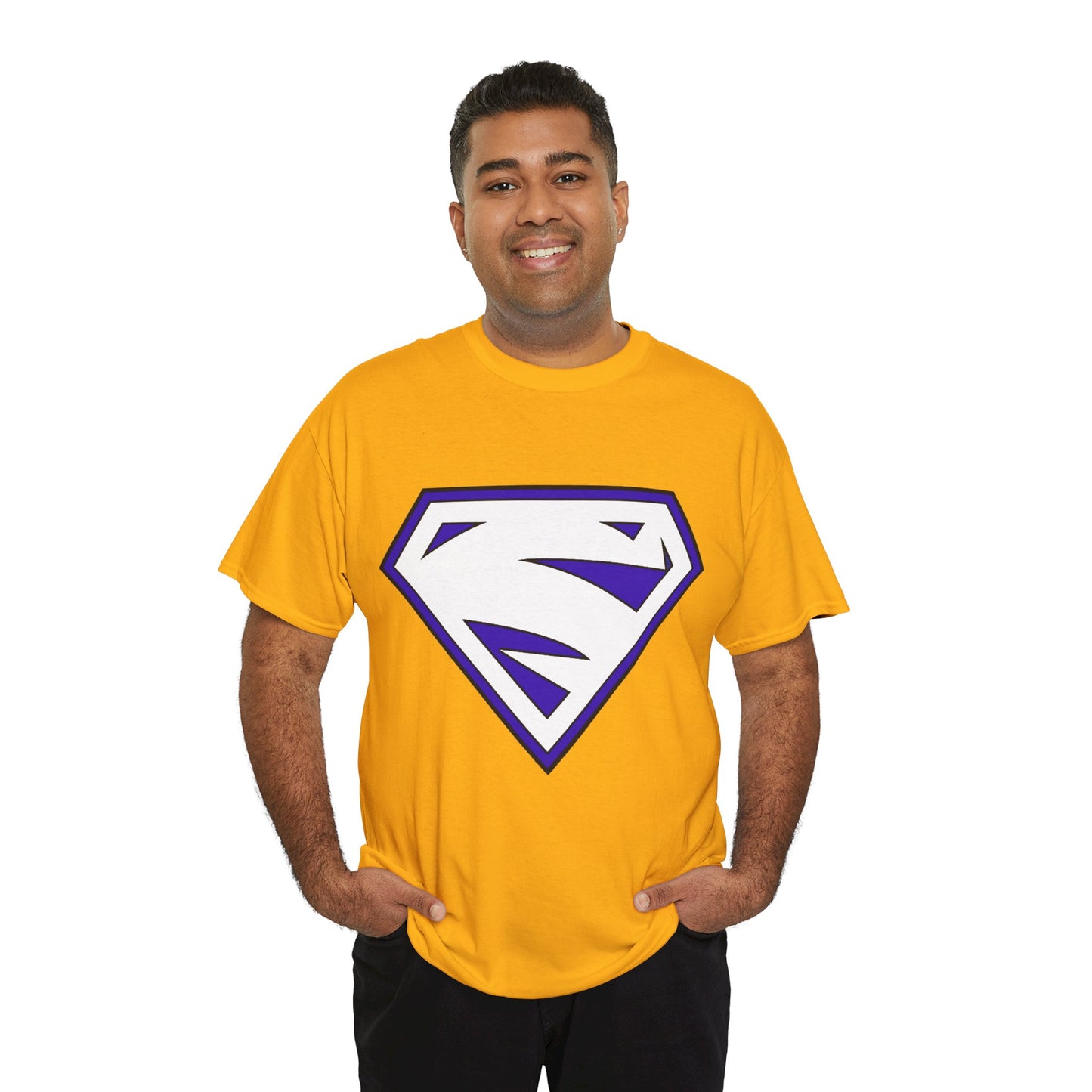 Electric Superman Logo T-Shirt - Clark Kent - Man of Steel - DC Comics - 1990s Storyline