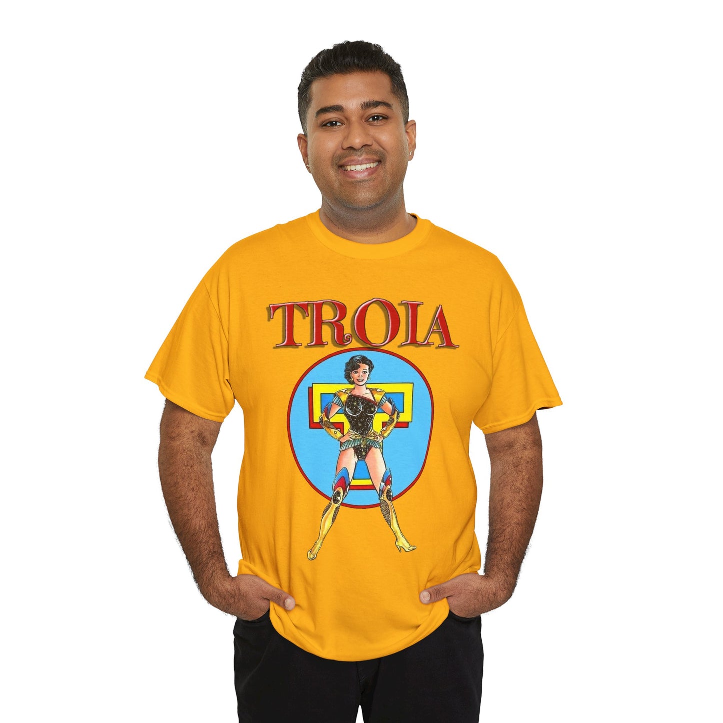 Troia T-Shirt - George Perez Art - New Teen Titans - Donna Troy - Wonder Girl - Greek God Connection - DC Comics
