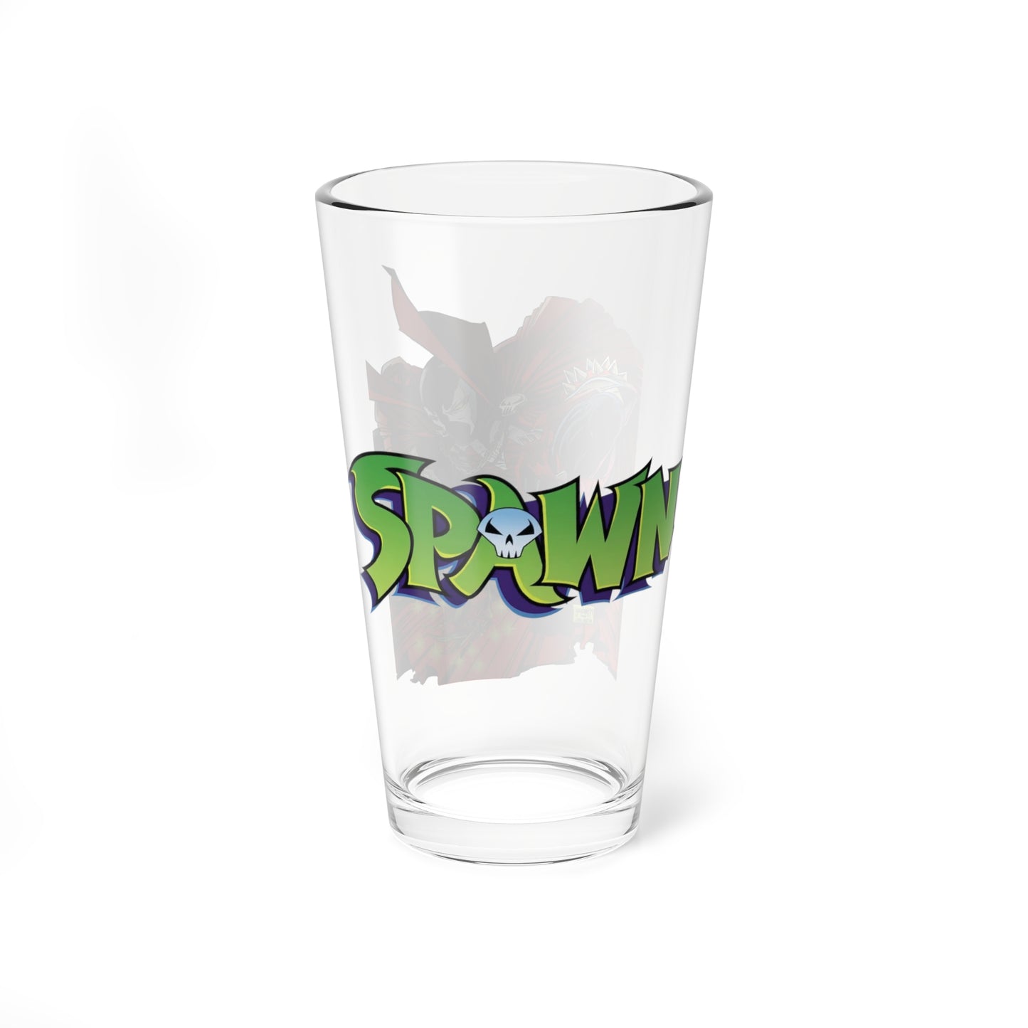 Spawn Pint Glass, 16oz - Todd McFarlane Art - Image Comics