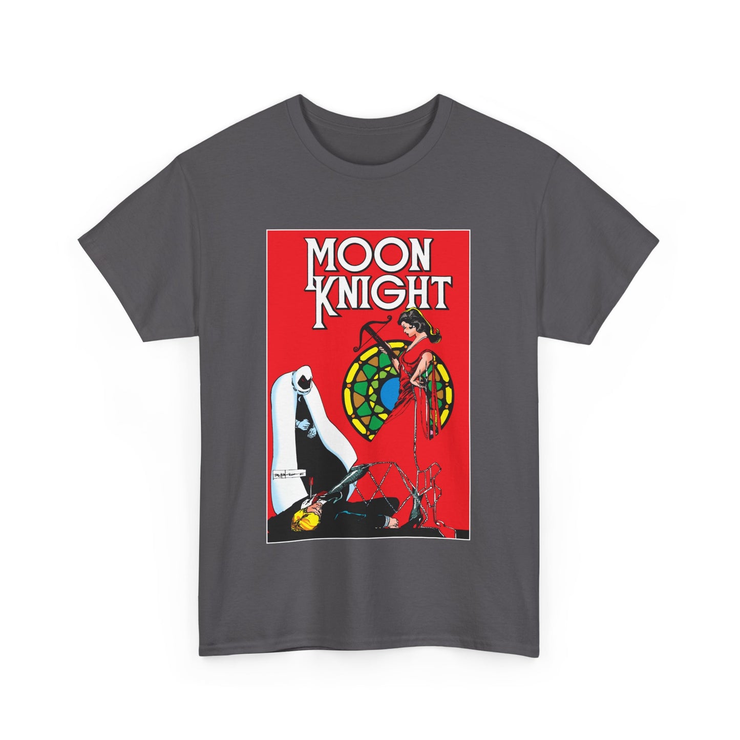 Moon Knight T-Shirt - Bill Sienkiewicz Art - Marc Spector - Marvel Comics - Khonshu