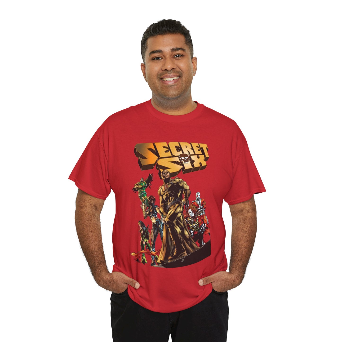 Secret Six T-Shirt - Gail Simoine Series - Catman, Ragdoll, Deadshot - DC Comics