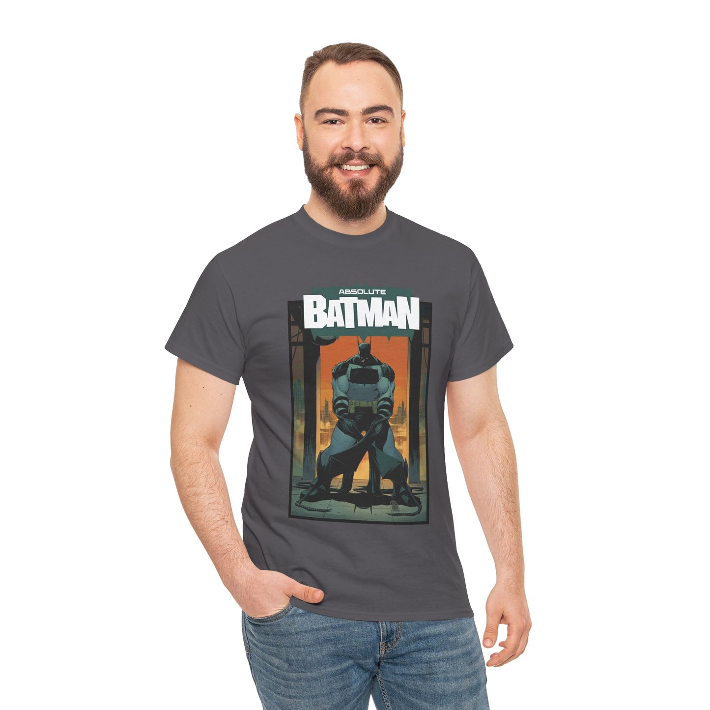 Absolute Batman T-Shirt - DC All-In Series - Amazing Nick Dragotta Art, Scott Snyder Story - Gotham City, Bruce Wayne - DC Comics