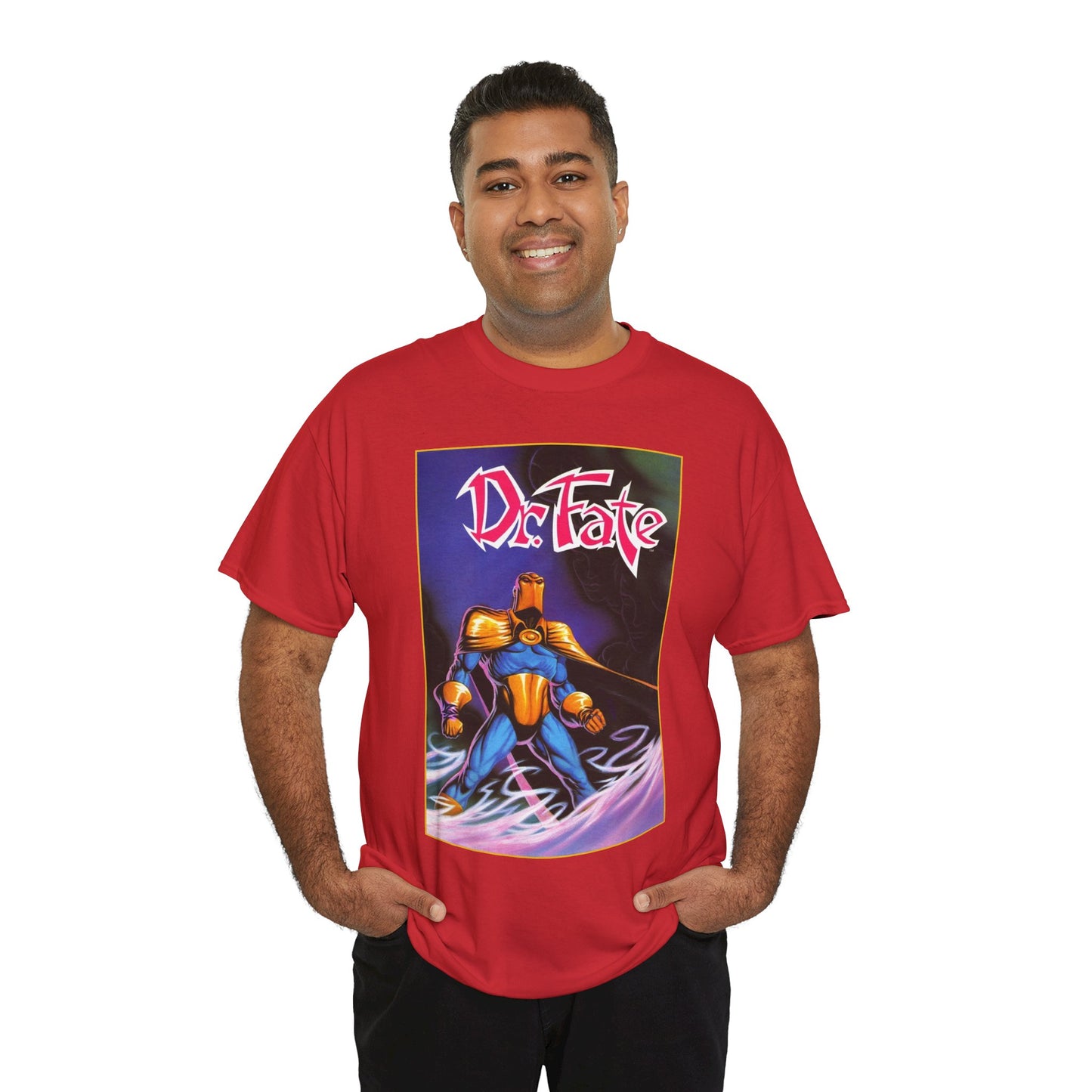 Dr Fate T-Shirt - Shawn McManus Art - Kent Nelson, Nabu - JSA, JLI Member - Lords of Order - DC Comics