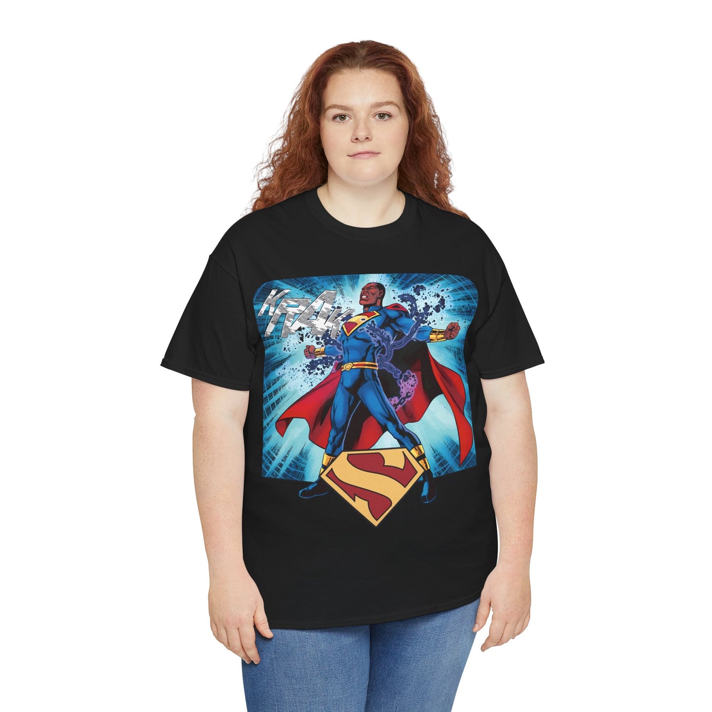 Superman Earth 23 T-Shirt - DC Comics - Calvin Ellis, Vathlo - Justice Incarnate - President