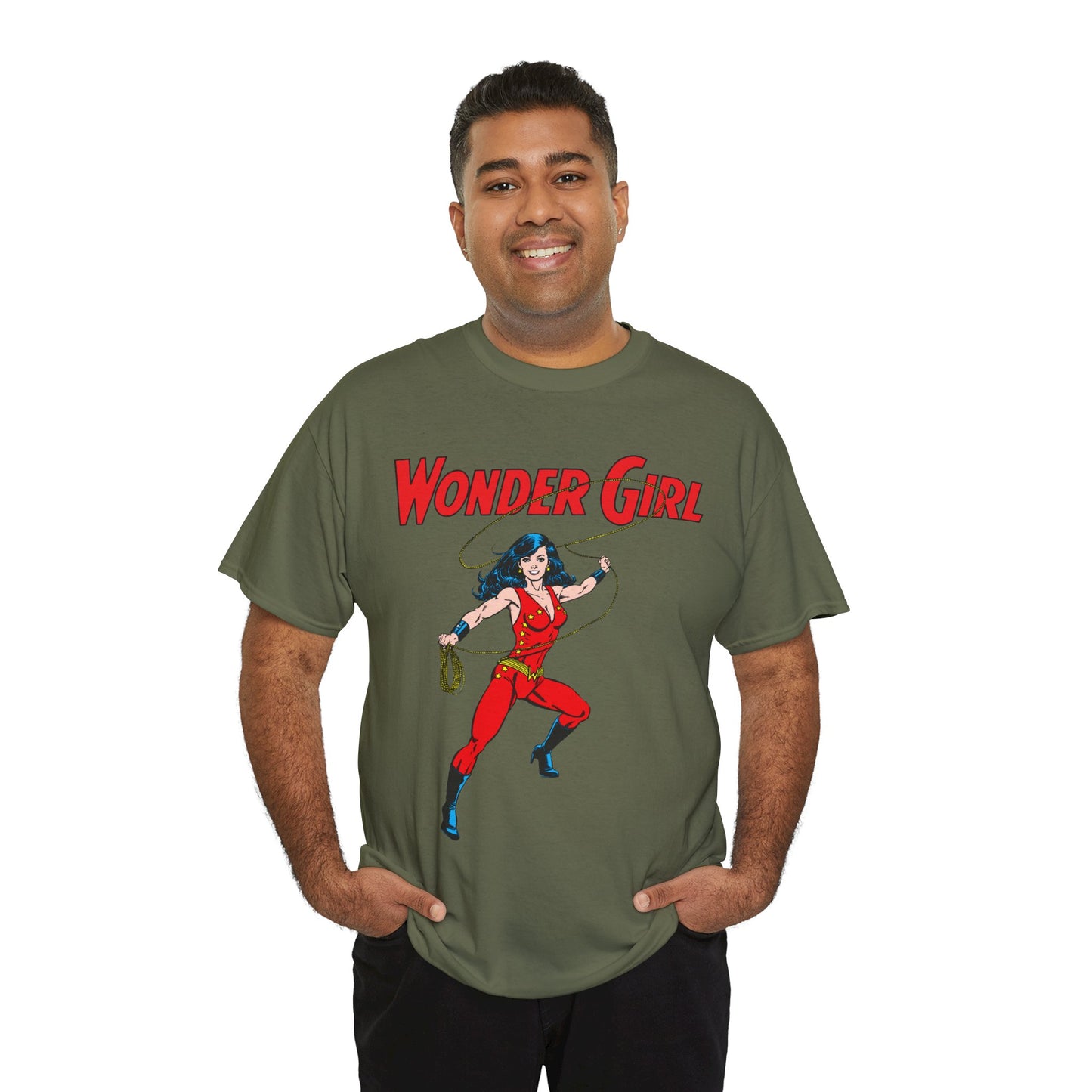 Wonder Girl T-Shirt - George Perez Art - New Teen Titans Member/Leader - Donna Troy, Sister of Wonder Woman - Troia - DC Comics