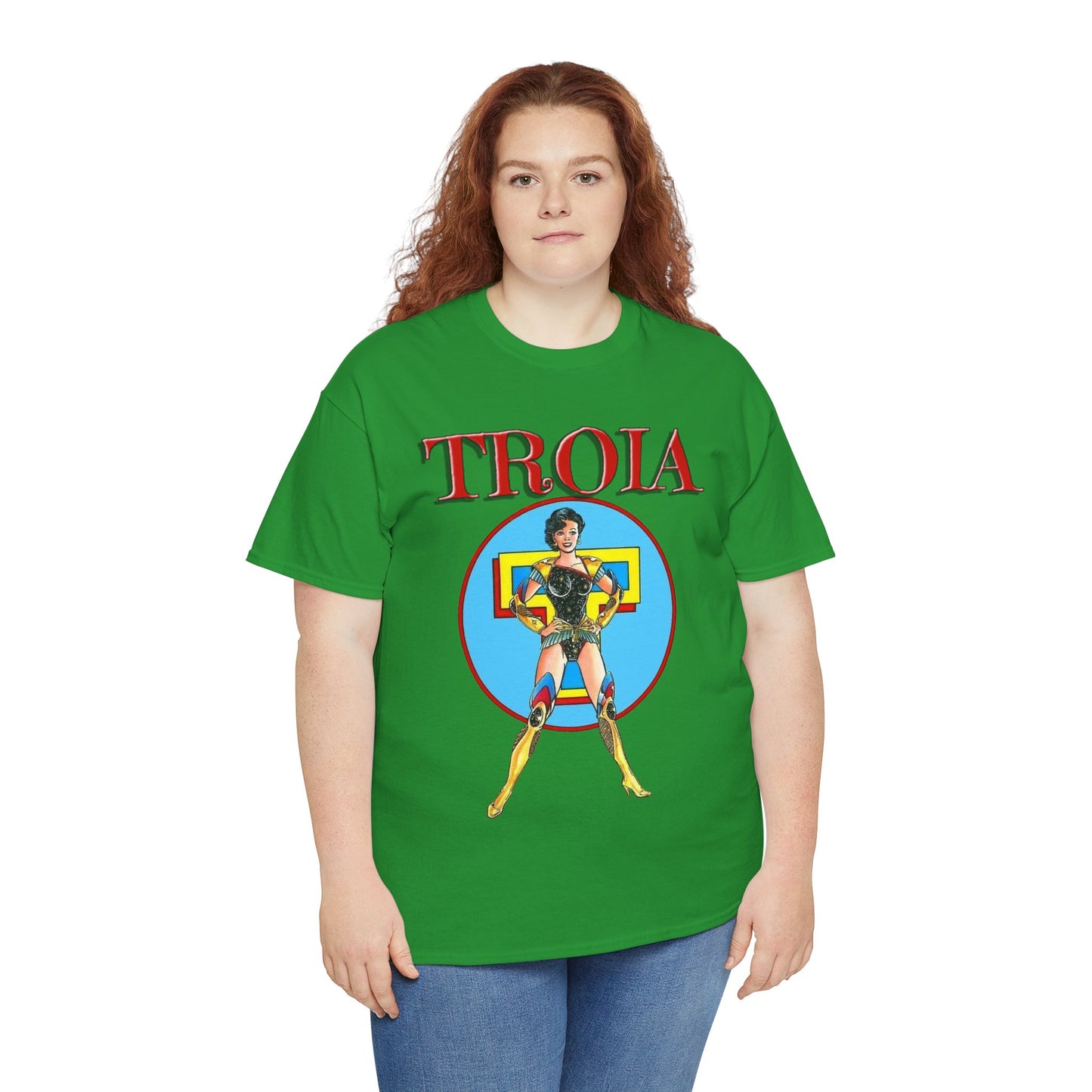 Troia T-Shirt - George Perez Art - New Teen Titans - Donna Troy - Wonder Girl - Greek God Connection - DC Comics