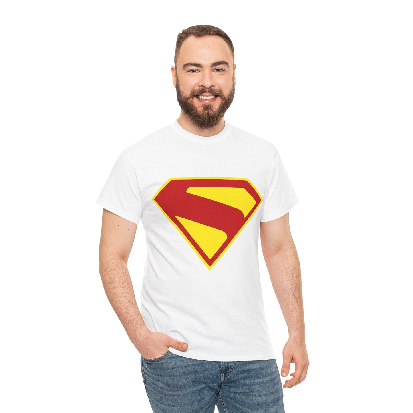 Superman Legacy T-Shirt - 2025 James Gunn Movie - S Emblem - David Corenswet - DC Comics - Man of Steel