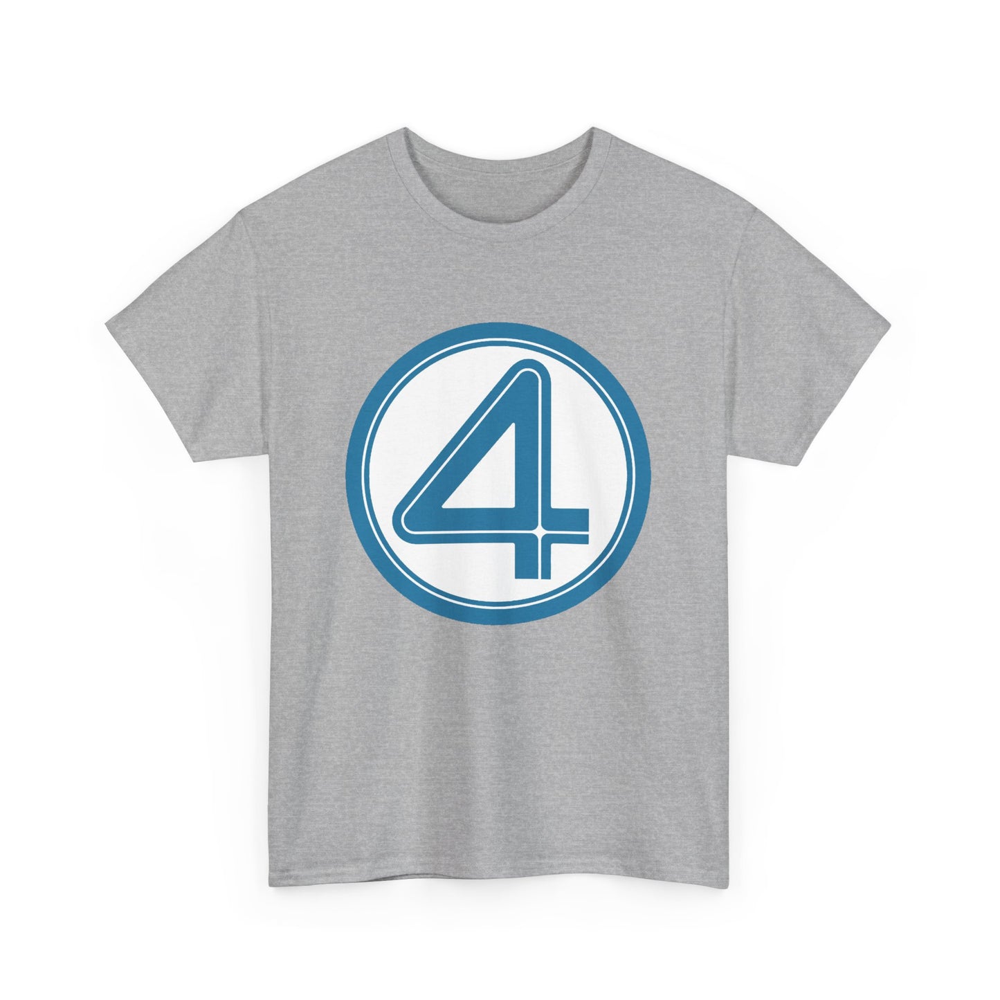 Fantastic Four Logo T-Shirt - New Marvel Movie 2025 - MCU - Pedro Pascal - 4 - Marvel Comics - Reed Richards