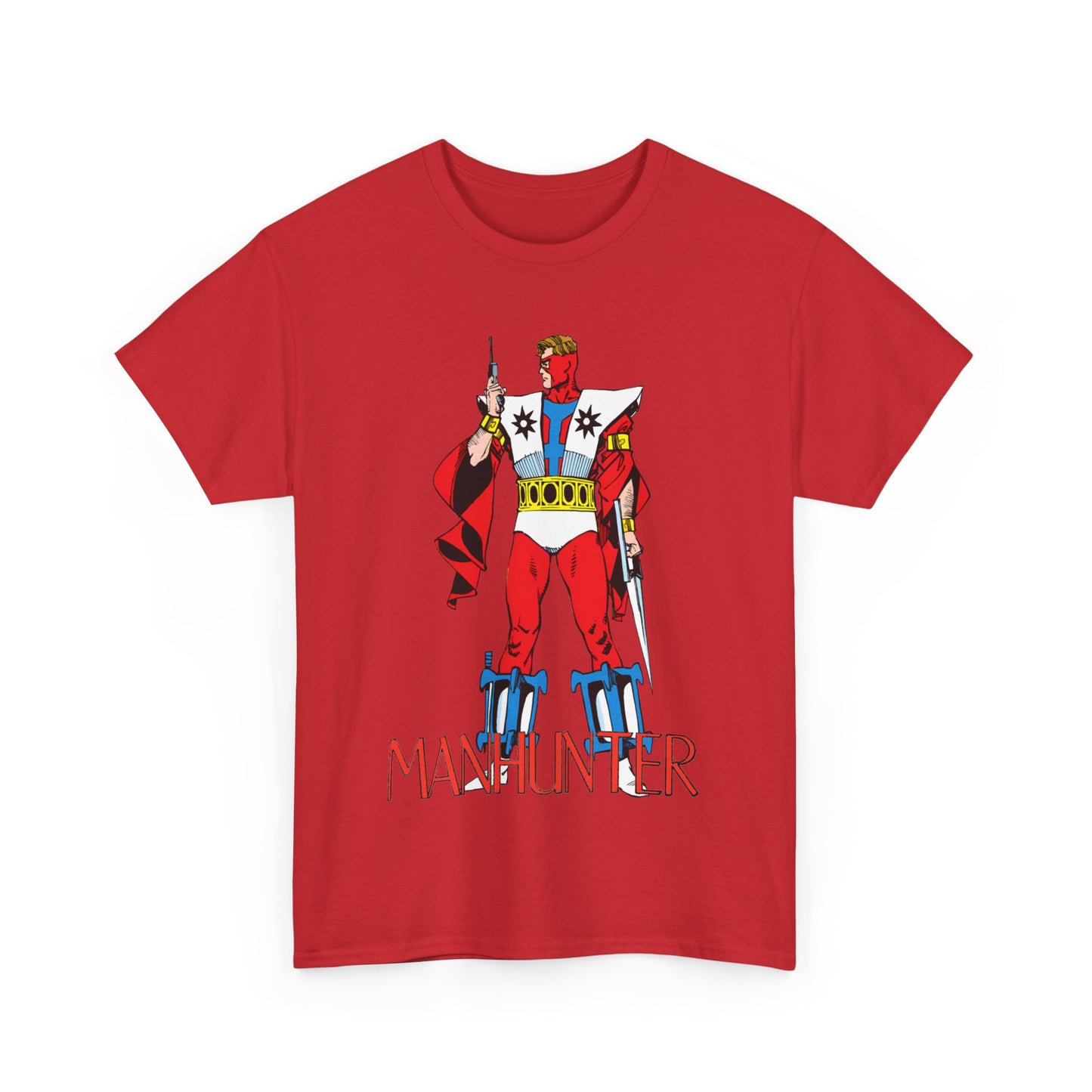 Manhunter T-Shirt - Walt Simonson Comic Book Art - Paul Kirk - Popular DC Comics Character 1970s - Batman Connection - Detective Comics