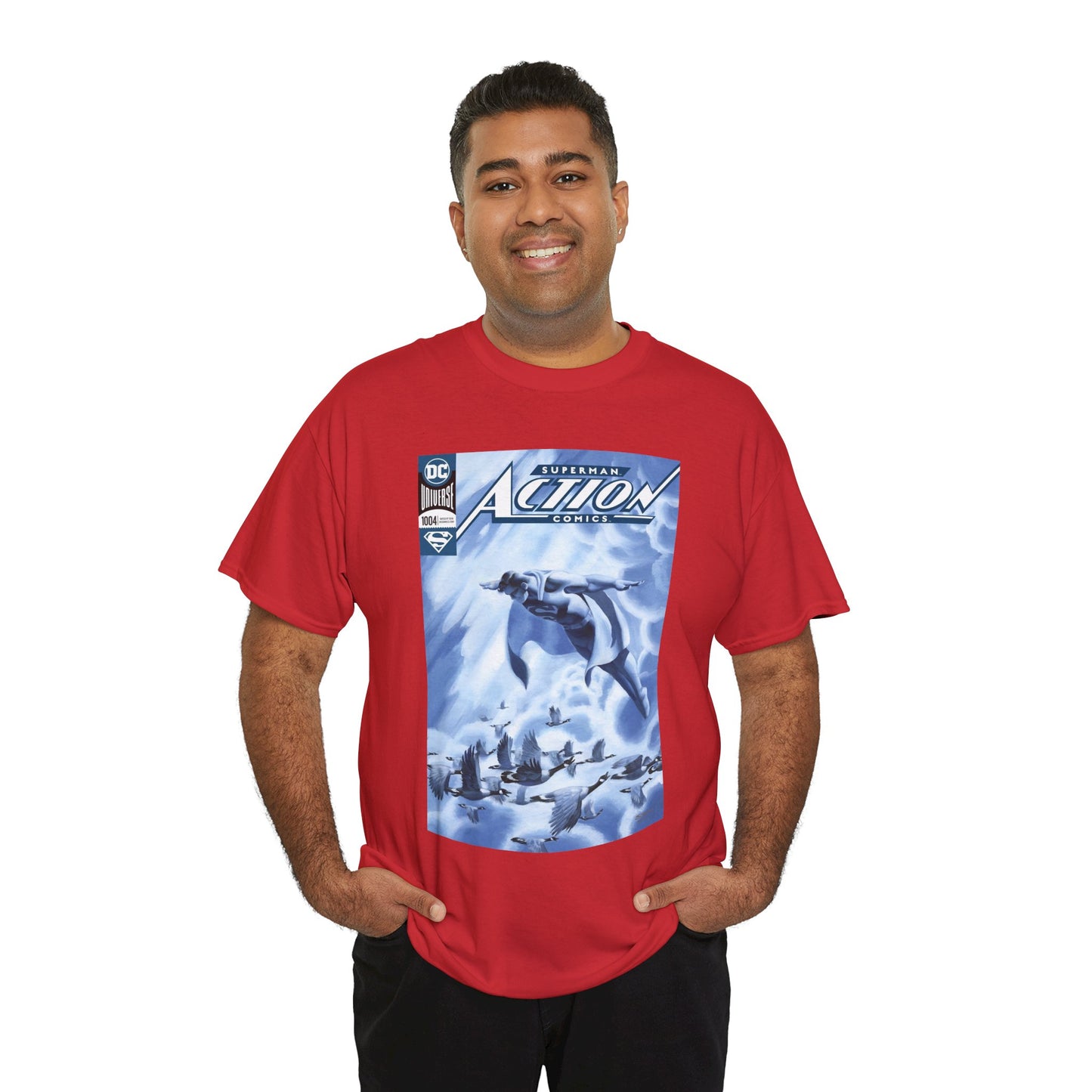 Action Comics #1004 T-Shirt - Steve Rude Art - Superman - DC Comics