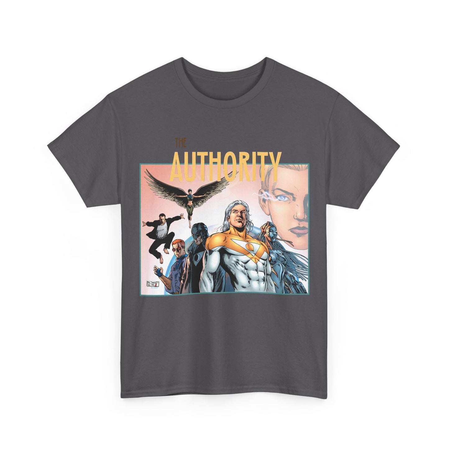 Authority T-Shirt - Wildstorm/DC Comics - Phil Jimenez Art - Apollo, Midnighter, The Engineer, Jack Hawksmoor