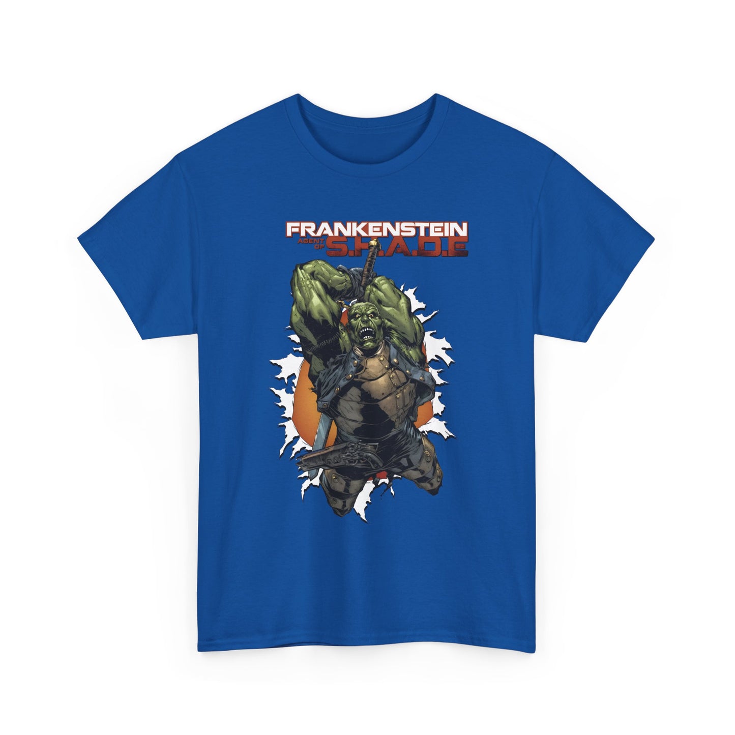 Frankenstein, Agent of SHADE T-Shirt - Alberto Ponticelli Art - New 52 Series - DC Comics