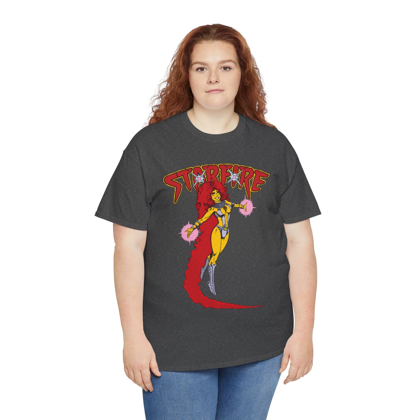 Starfire T-Shirt - George Perez Art - Popular New Teen Titans Character - DC Comics - Tamaran Princess