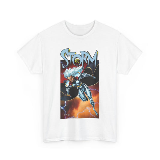 Storm T-Shirt - Jim Lee Art - Ororo - Uncanny X-Men Member & Leader - Heroic Mutant - Marvel Comics