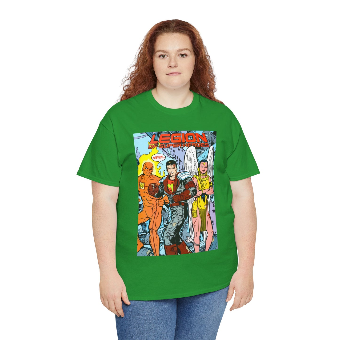 Legion of Super-Heroes #54 T-Shirt - Keith Giffen Art - DC Comics - LOSH