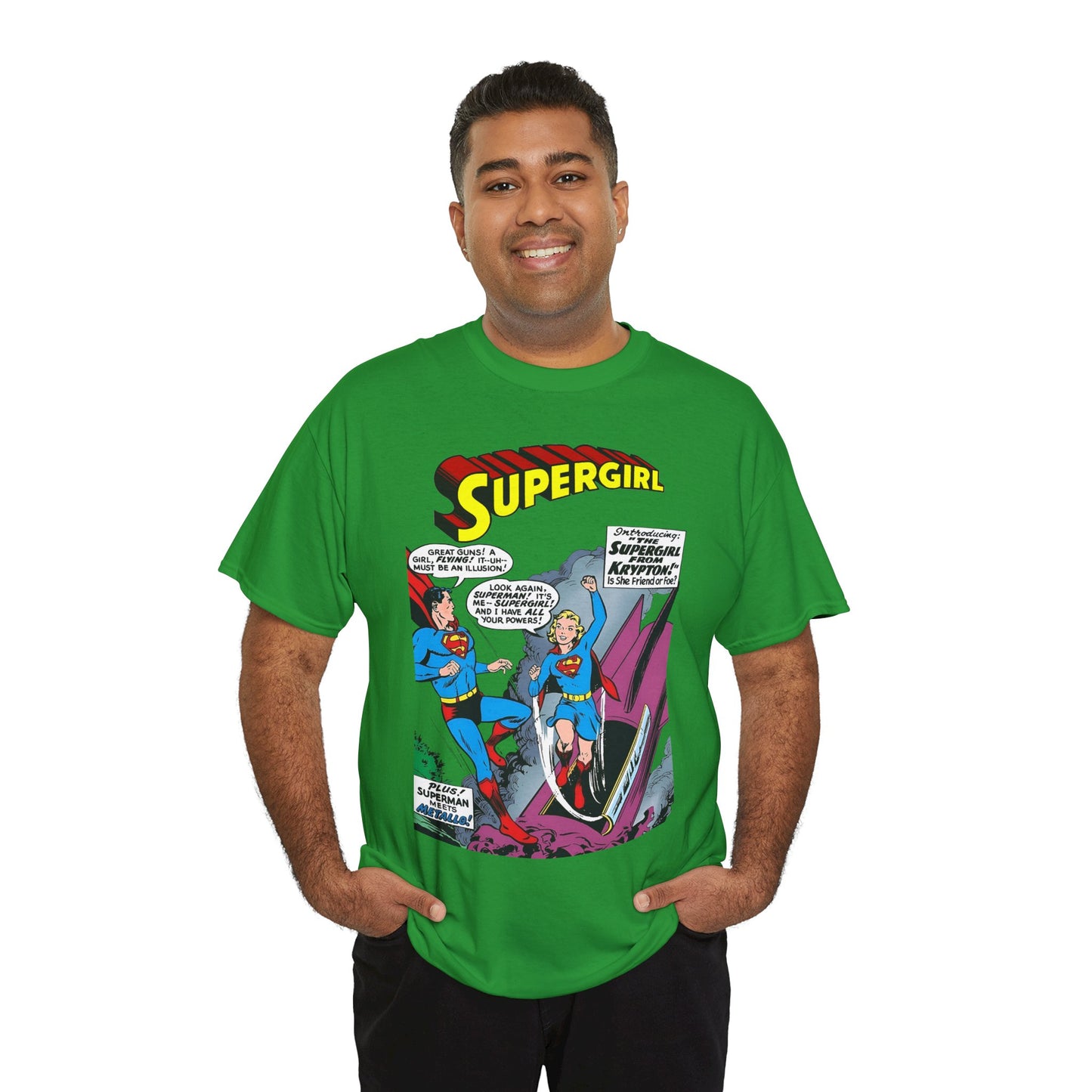 Supergirl T-Shirt - Action Comics #252 - 1st Appearance of Supergirl Cover Art - Kara from Kandor - DC Comics