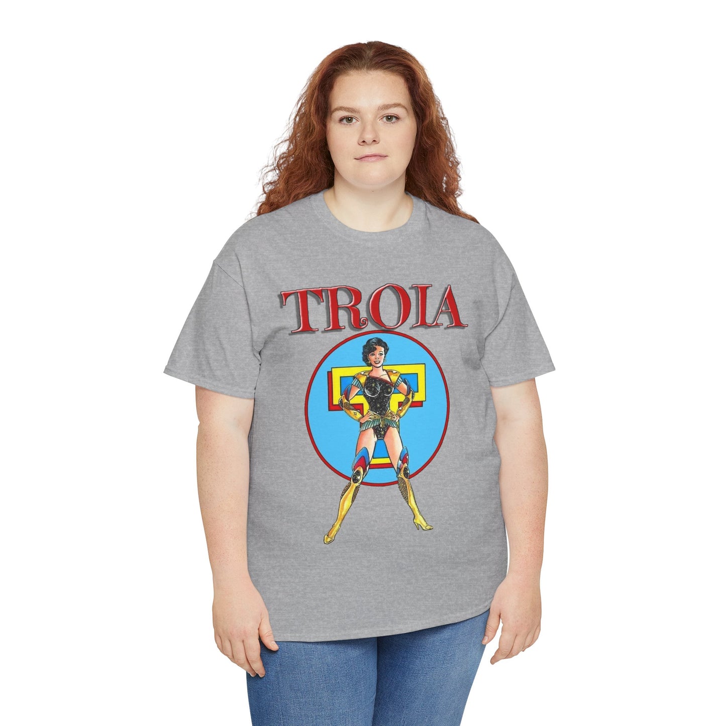 Troia T-Shirt - George Perez Art - New Teen Titans - Donna Troy - Wonder Girl - Greek God Connection - DC Comics