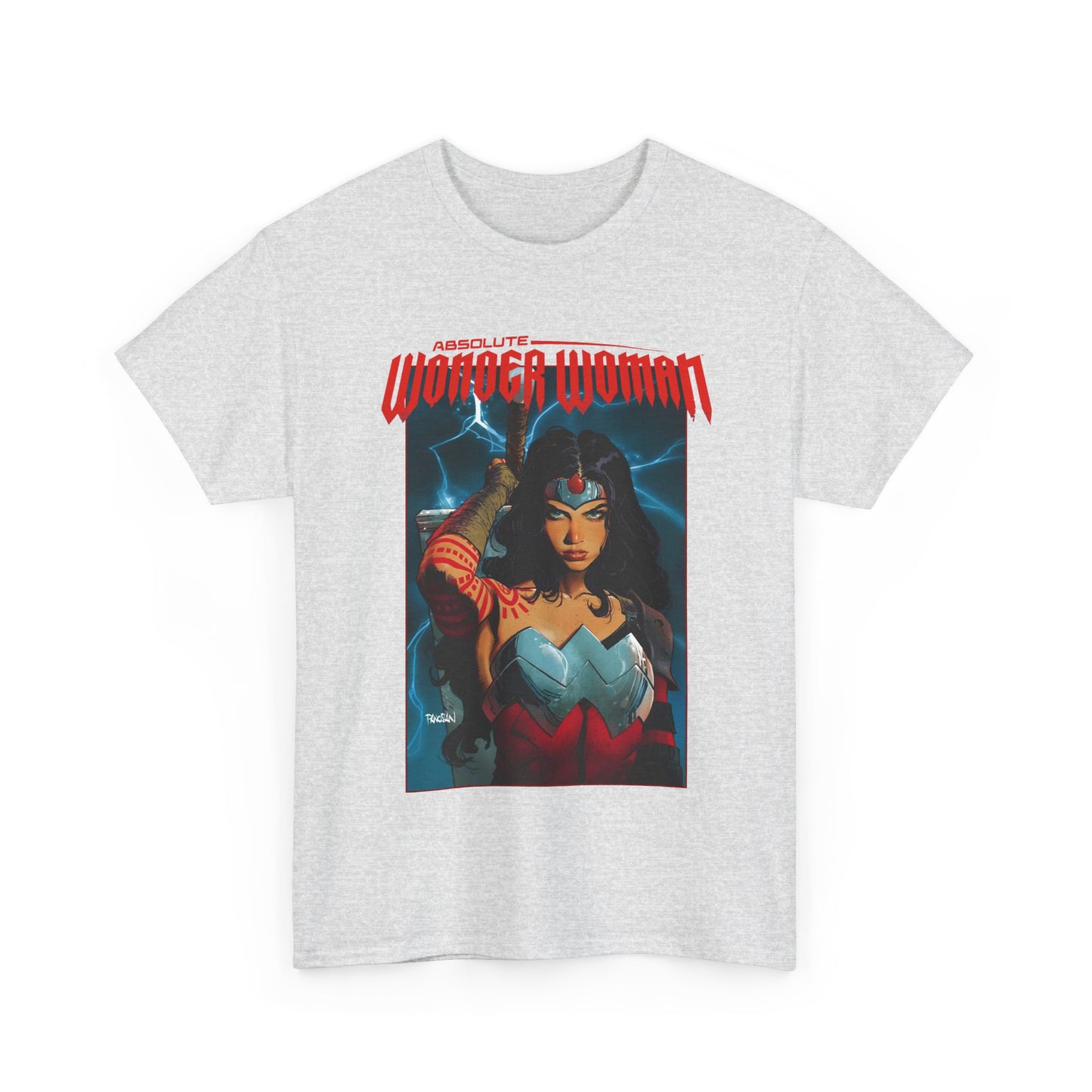 Absolute Wonder Woman T-Shirt - Dan Panosian Art - DC Comics All-In Variant Cover - Raised in Hell by Circe