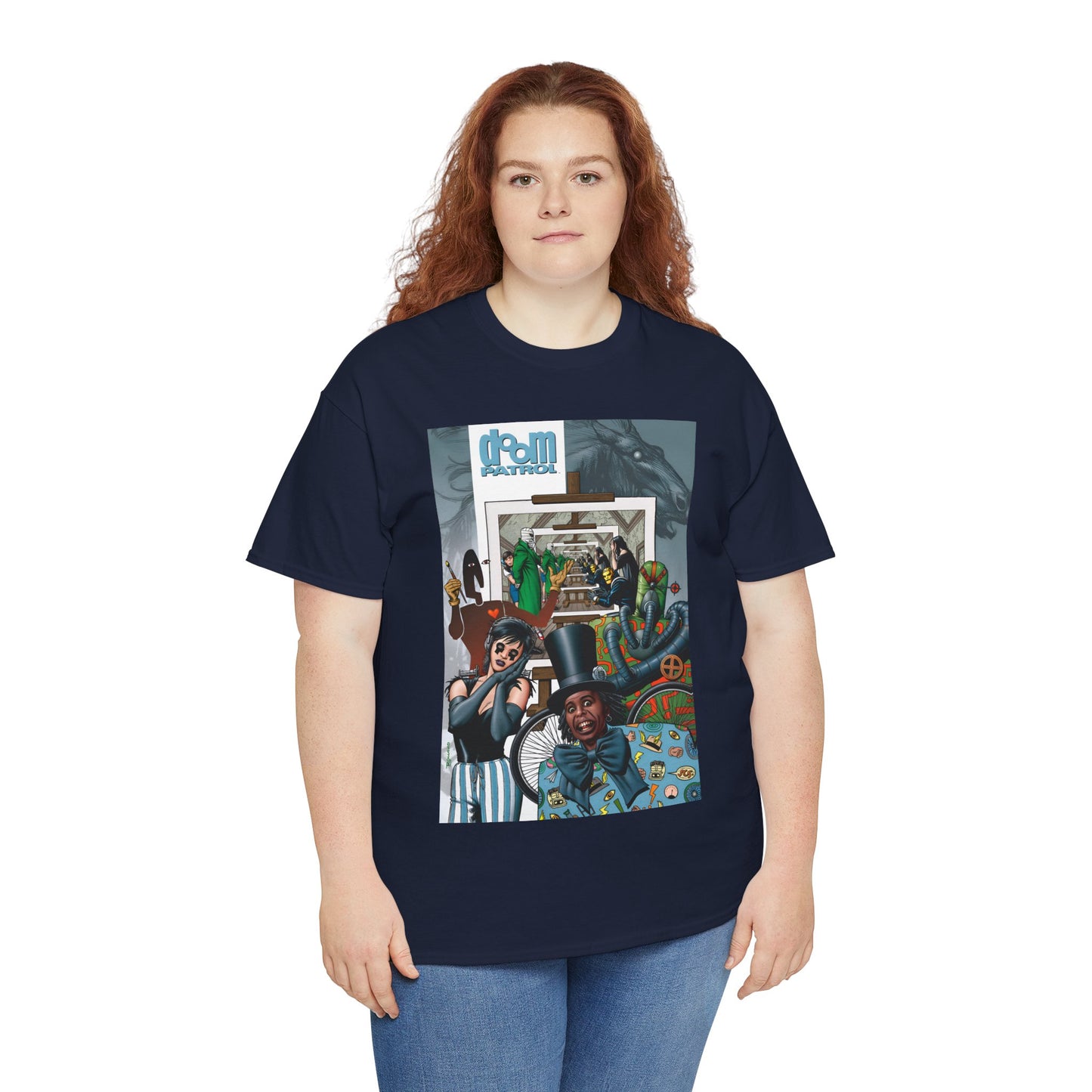 Doom Patrol T-Shirt - Brian Bolland Art - Grant Morrison Story - DC Comics/Vertigo Comics