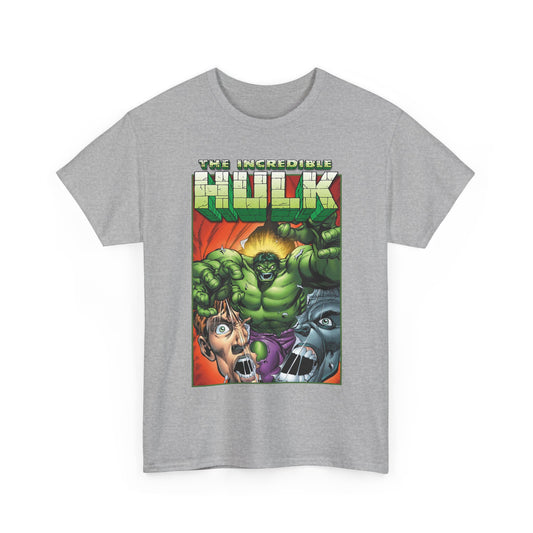 Incredible Hulk T-Shirt - Dale Keown Art - Bruce Banner Psyche - Peter David Story - 1990s Art - Marvel Comics