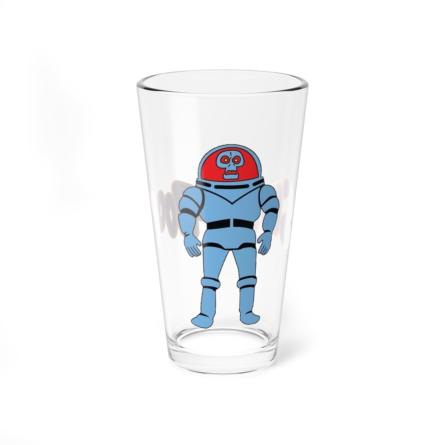 Spooky Space Kook Pint Glass, 16oz - Popular & Mysterious Scooby Doo Villain - Hanna-Barbera Cartoon Character - Scooby Doo, Where Are You? - Space Alien