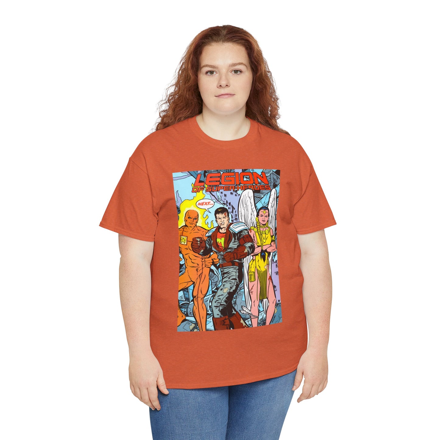 Legion of Super-Heroes #54 T-Shirt - Keith Giffen Art - DC Comics - LOSH