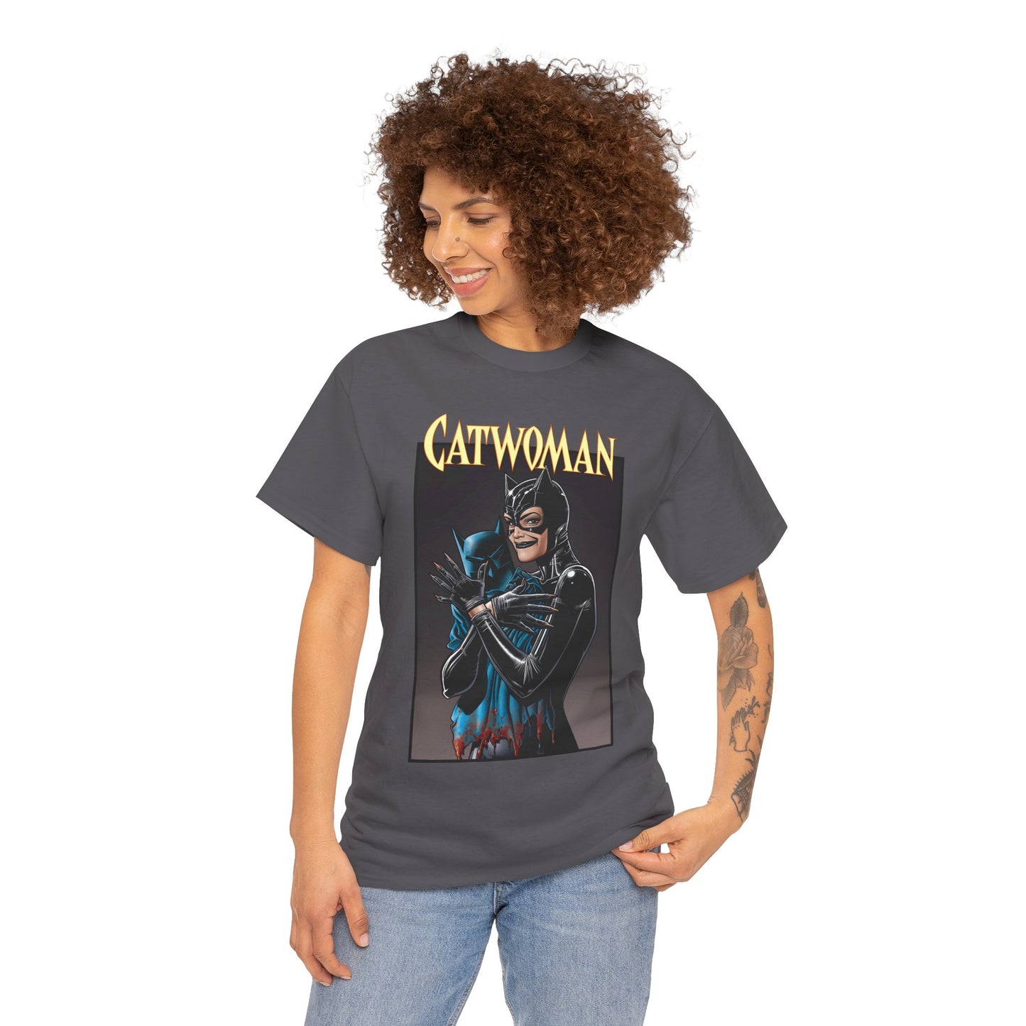 Catwoman T-Shirt - Brian Bolland Art - Batman Foe, Friend, Lover - Gotham City - Selina Kyle, Master Thief - DC Comics