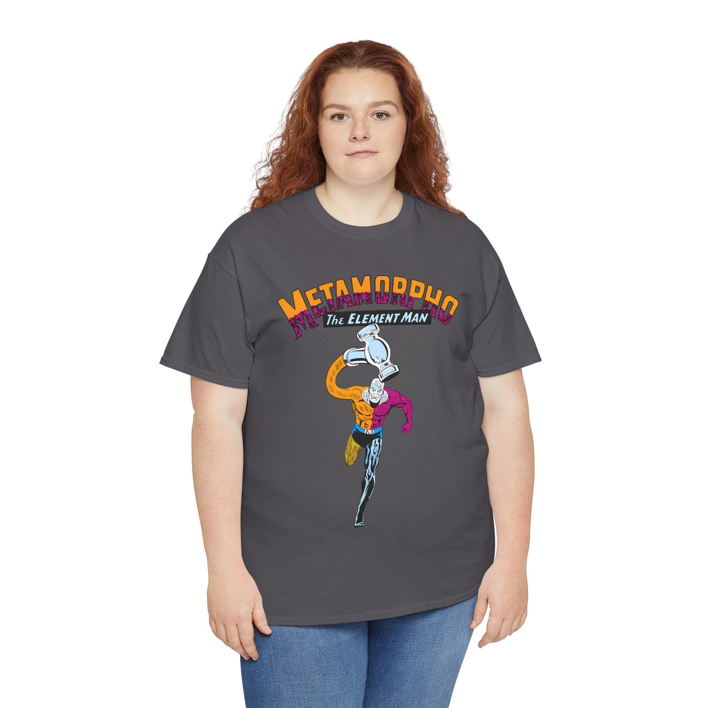 Metamorpho T-Shirt - Jim Aparo Art - DC Comics - Outsiders Team Member - New Superman Movie