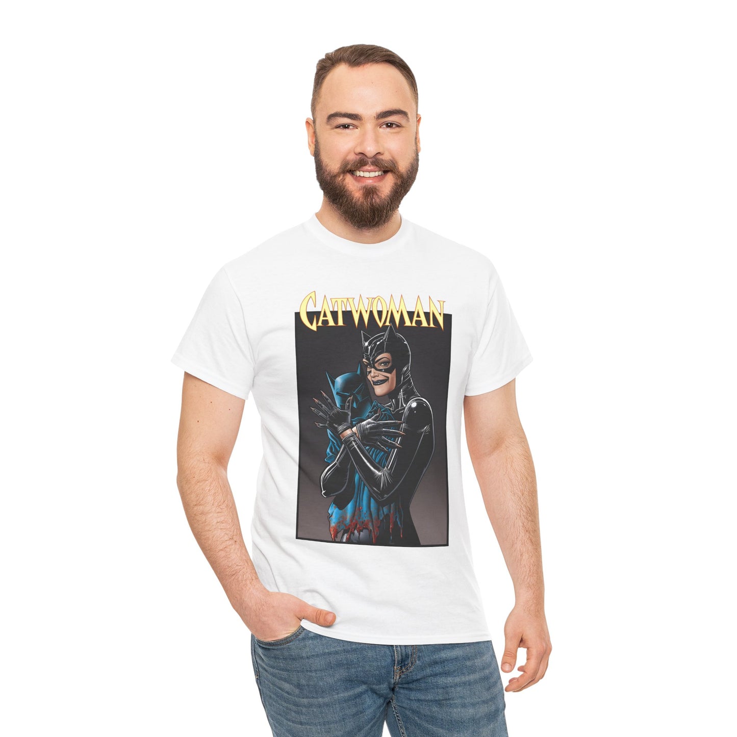 Catwoman T-Shirt - Brian Bolland Art - Batman Foe, Friend, Lover - Gotham City - Selina Kyle, Master Thief - DC Comics