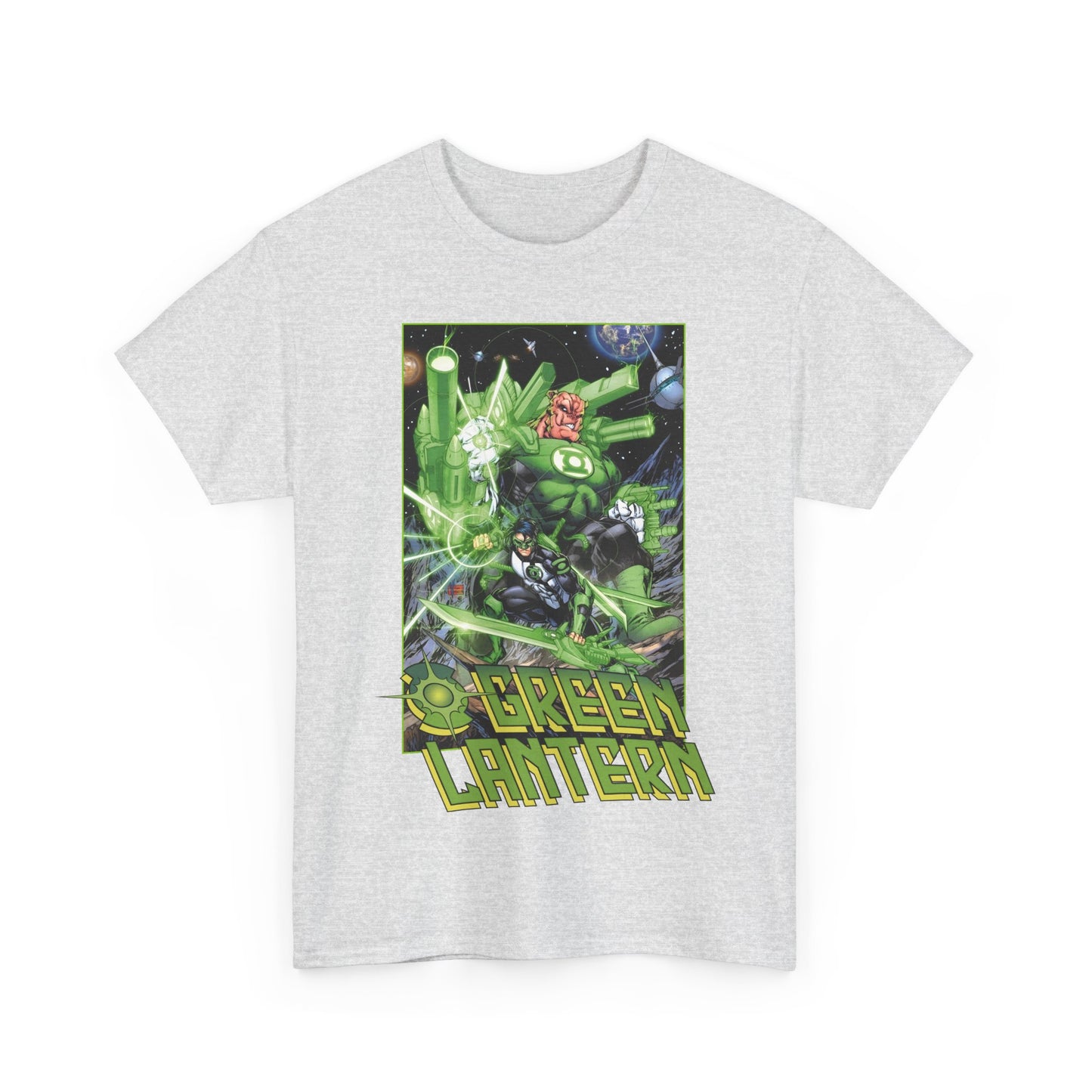 Green Lantern T-Shirt - Kyle Rayner & Kilowog - DC Comics - Green Lantern Corps