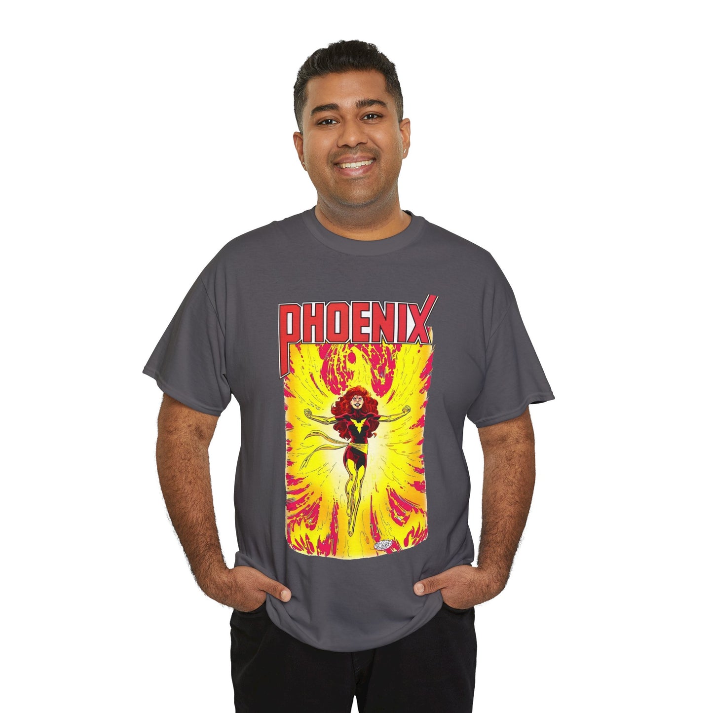 Dark Phoenix T-Shirt - John Byrne Art - Uncanny X-Men, Jean Grey - Marvel Comics