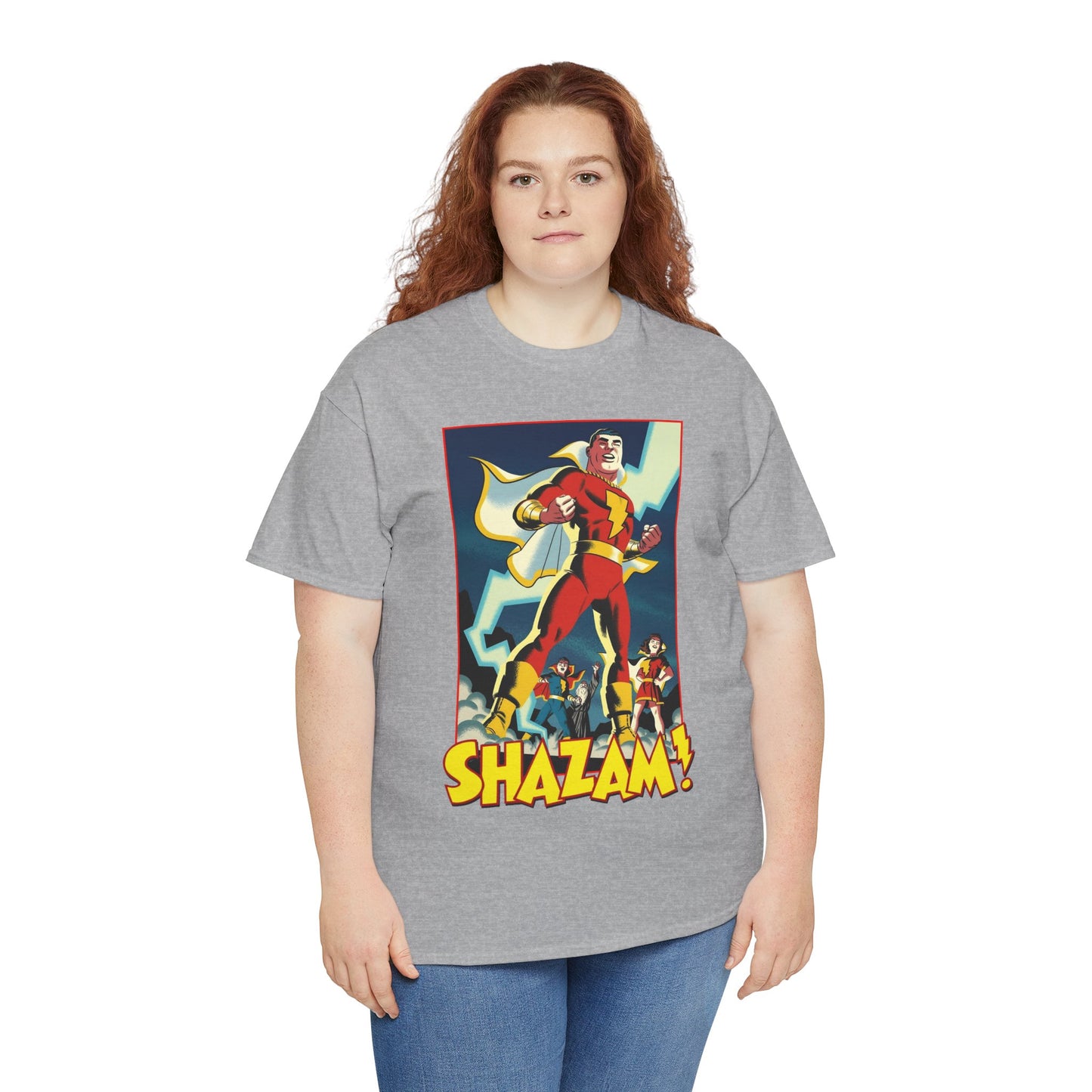 Shazam T-Shirt - Michael Cho Art - Marvel Family - Mary Marvel, Captain Marvel Jr - DC Comics