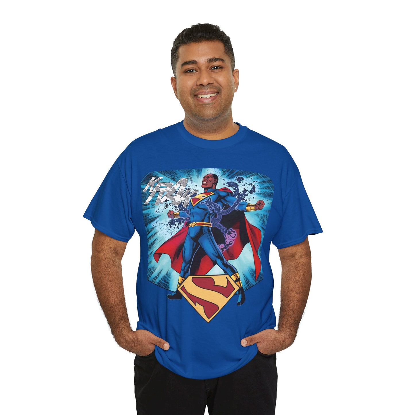 Superman Earth 23 T-Shirt - DC Comics - Calvin Ellis, Vathlo - Justice Incarnate - President