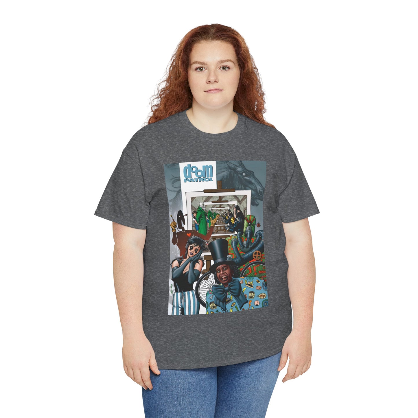 Doom Patrol T-Shirt - Brian Bolland Art - Grant Morrison Story - DC Comics/Vertigo Comics