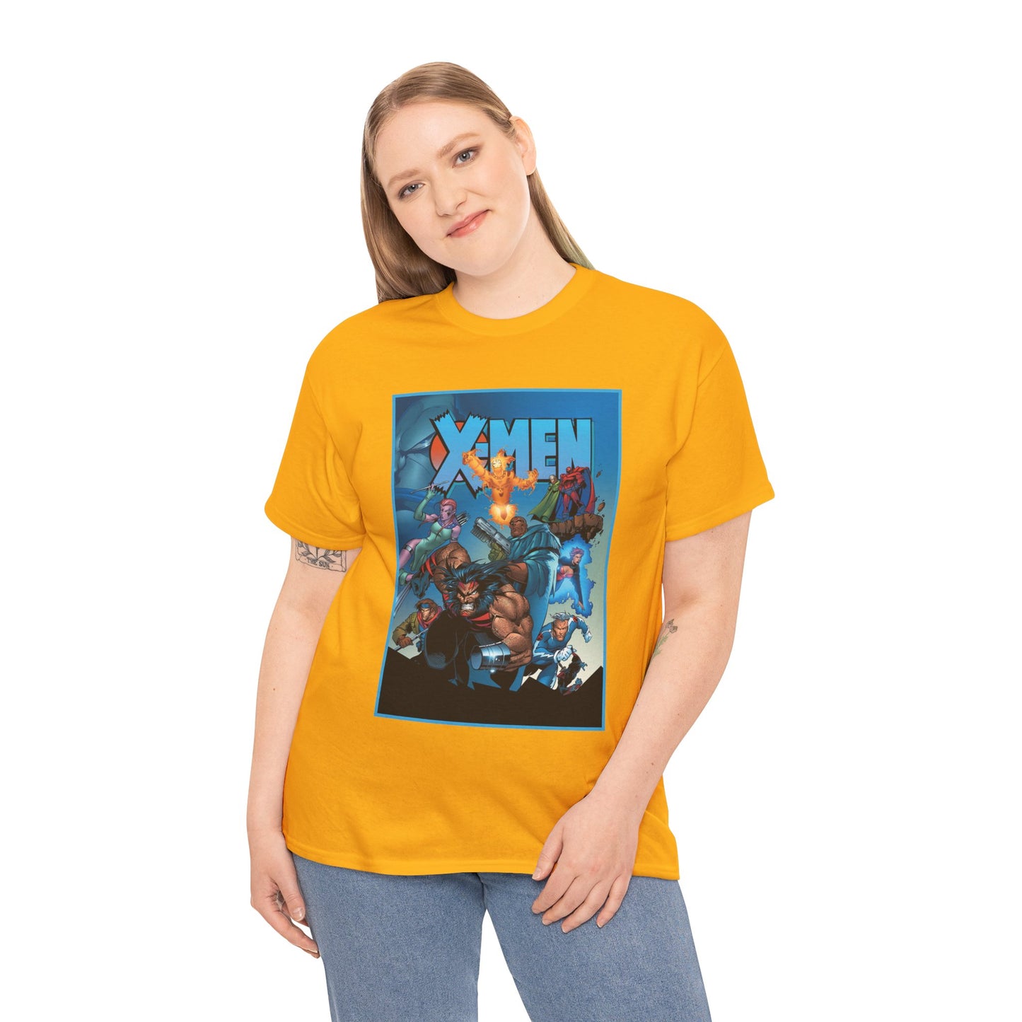 X-Men: Age of Apocalypse T-Shirt - Wolverine, Magneto, Bishop, Quicksilver, Blink - Mutant Alternate Reality - Marvel Comics