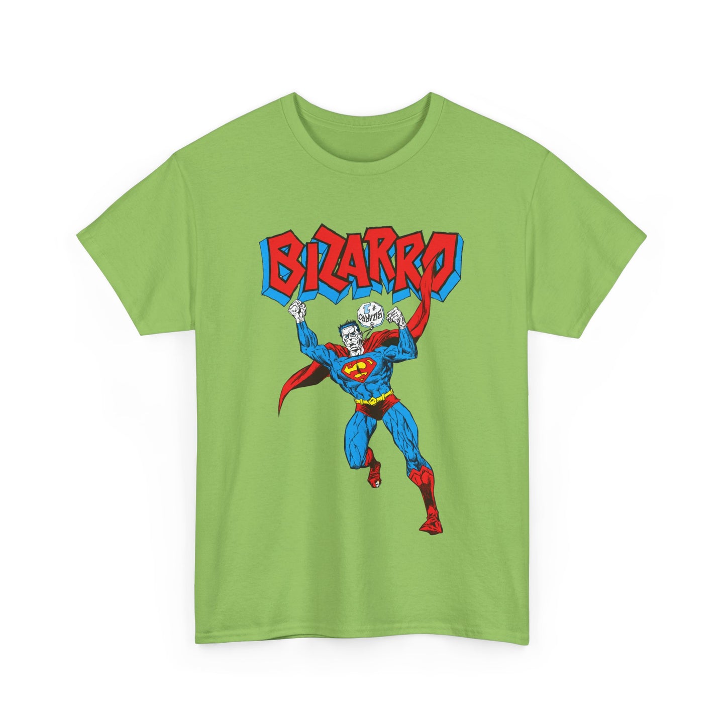 Bizarro T-Shirt - Superman Villain - DC Comics - Bizarro World - Who's Who Art - Silver Age Favourite
