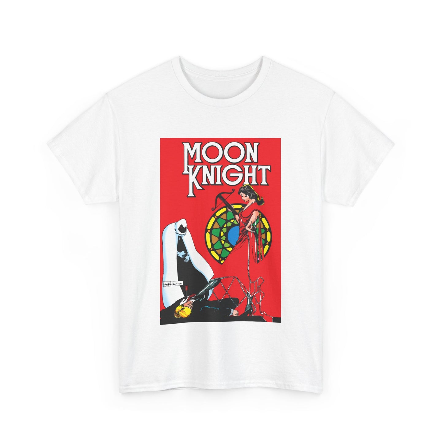 Moon Knight T-Shirt - Bill Sienkiewicz Art - Marc Spector - Marvel Comics - Khonshu