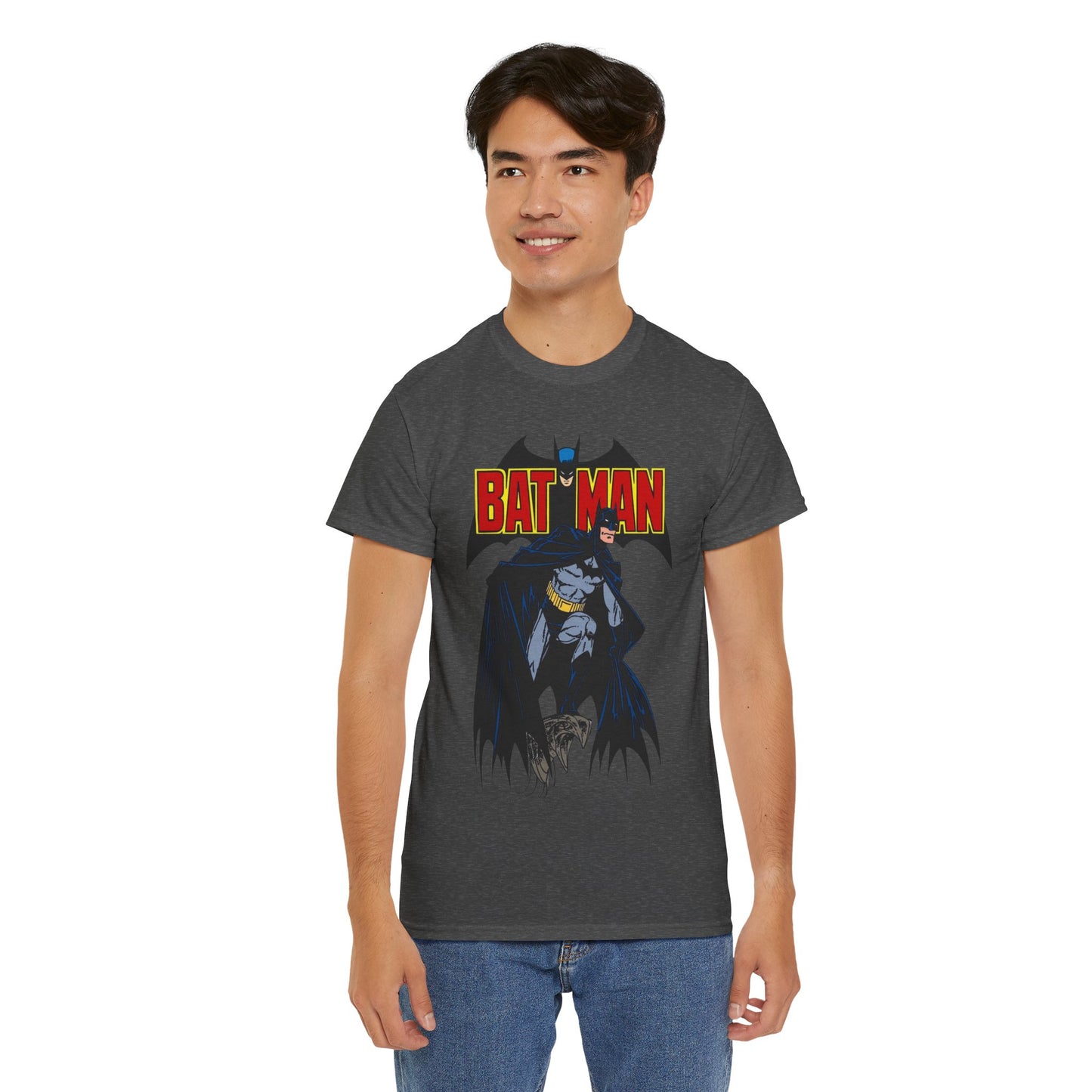 Golden Age Batman T-Shirt - John Byrne Art - DC Comics - Gotham City - Justice Society Member - JSA