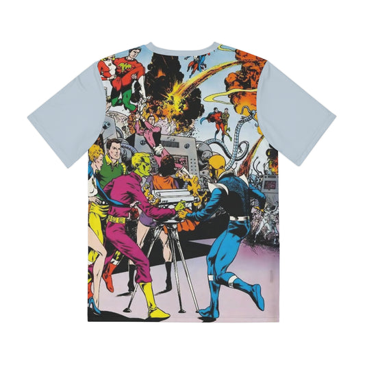 Who's Who in the Legion All Over Print Tee (Polyester) - Steve Lightle Art - DC Comics