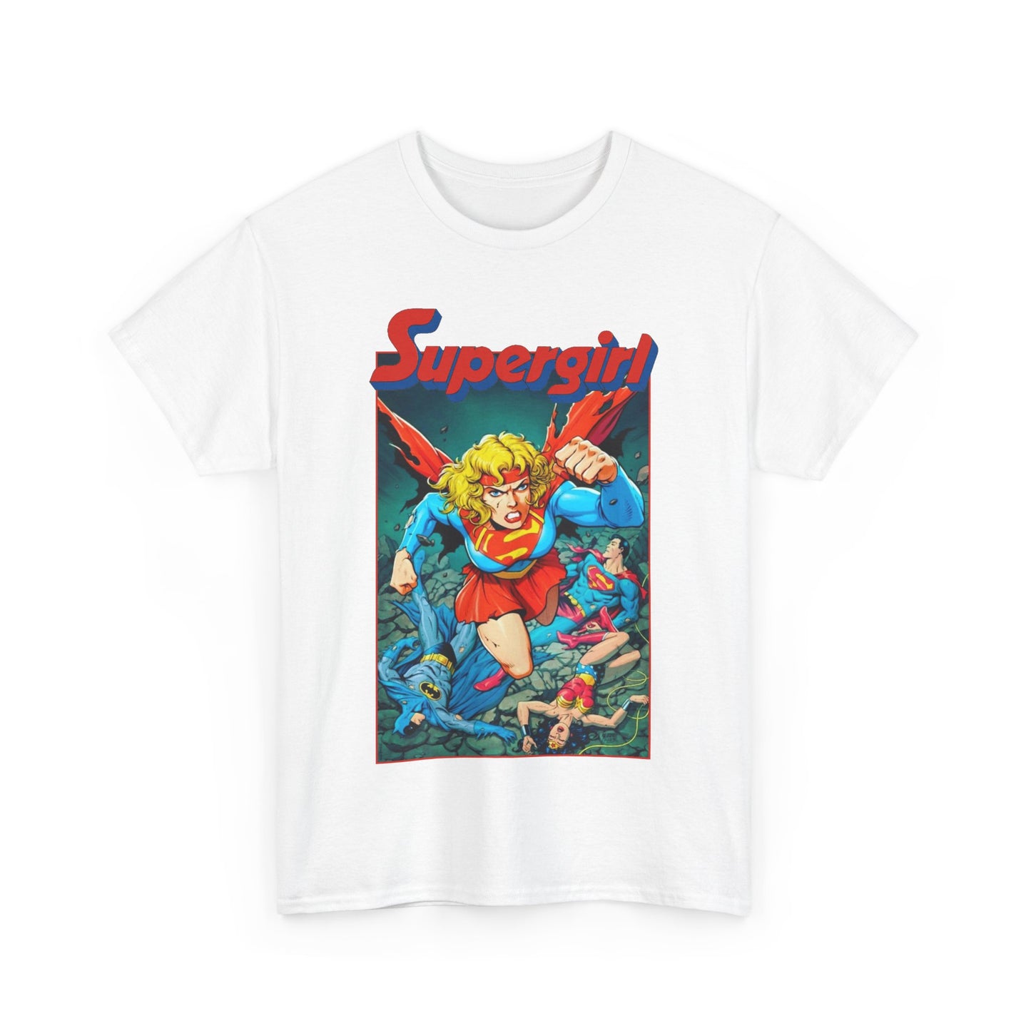 Supergirl T-Shirt - Tom Grummett Art - Crisis on Infinite Earths - Classic DC Comics Series - Death of Supergirl