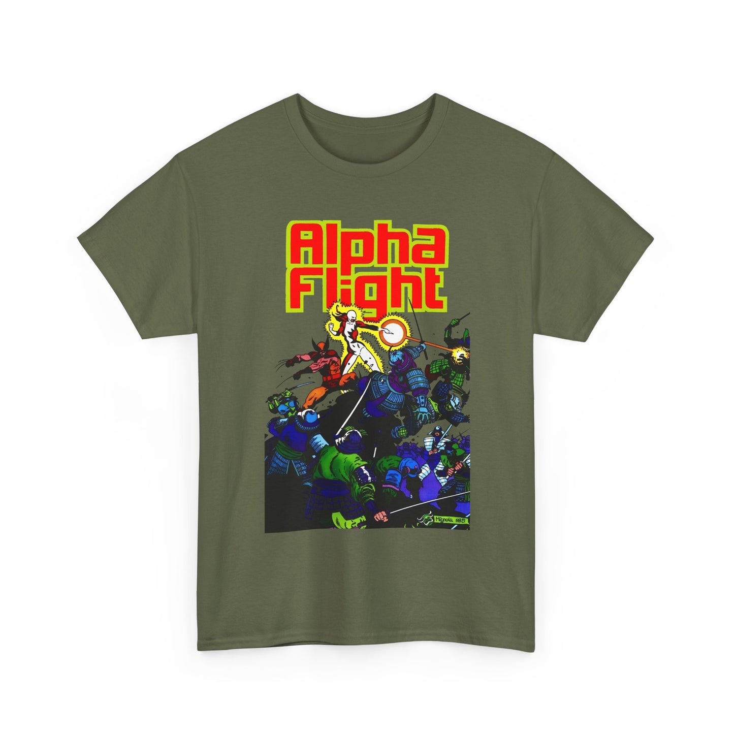 Alpha Flight T-Shirt - Mike Mignola Art