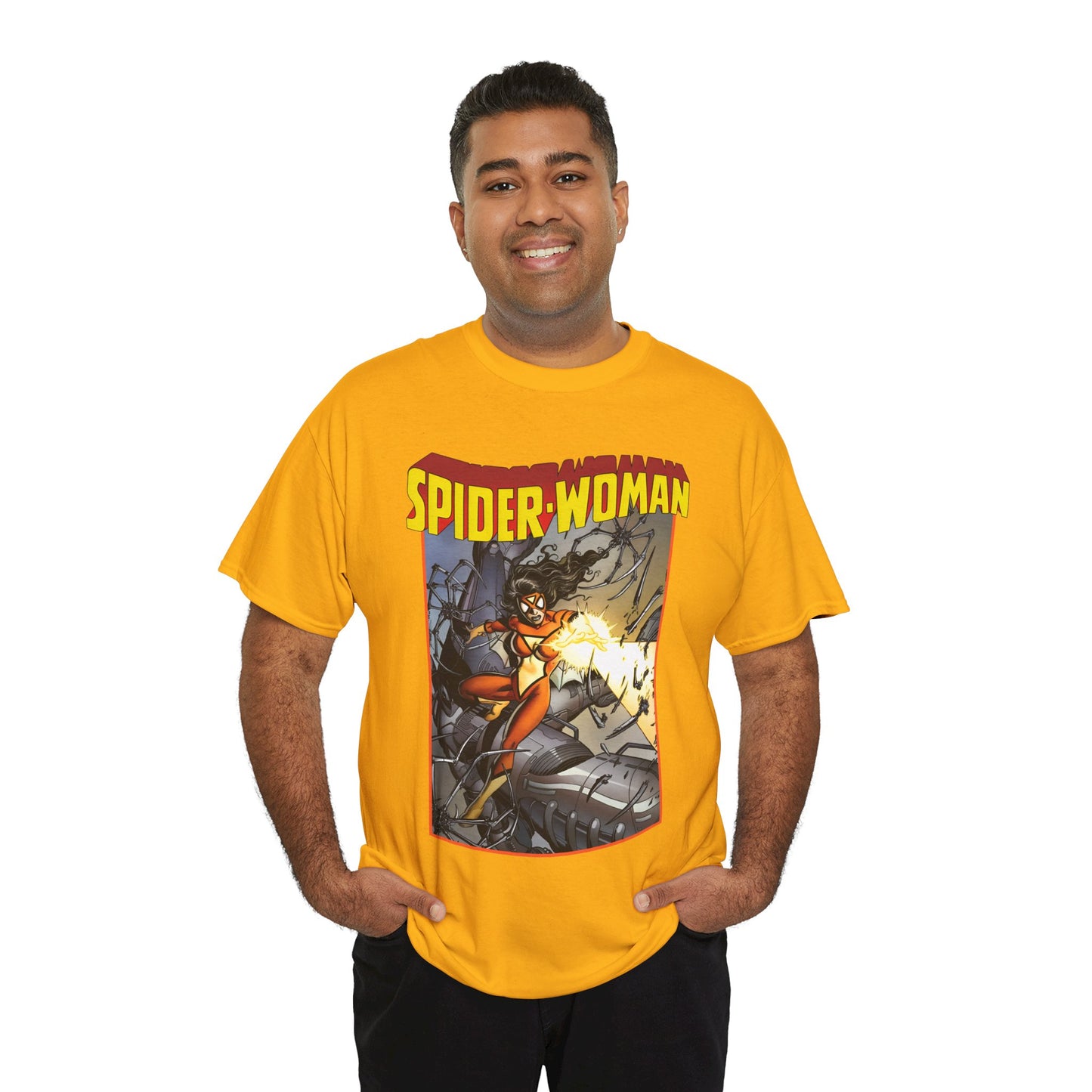 Spider-Woman T-Shirt - George Perez Art - Jessica Drew - Marvel Comics