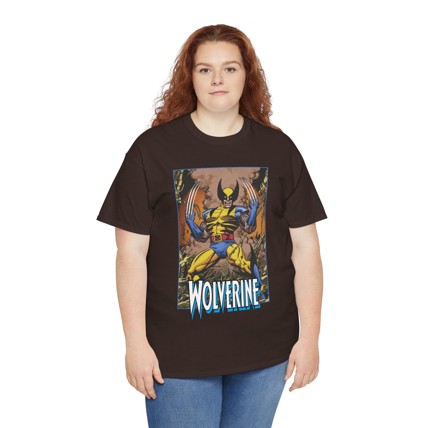 Wolverine T-Shirt - George Perez Art - Uncanny X-Men Member/Leader - Marvel Comics - Logan - Mutant Pride