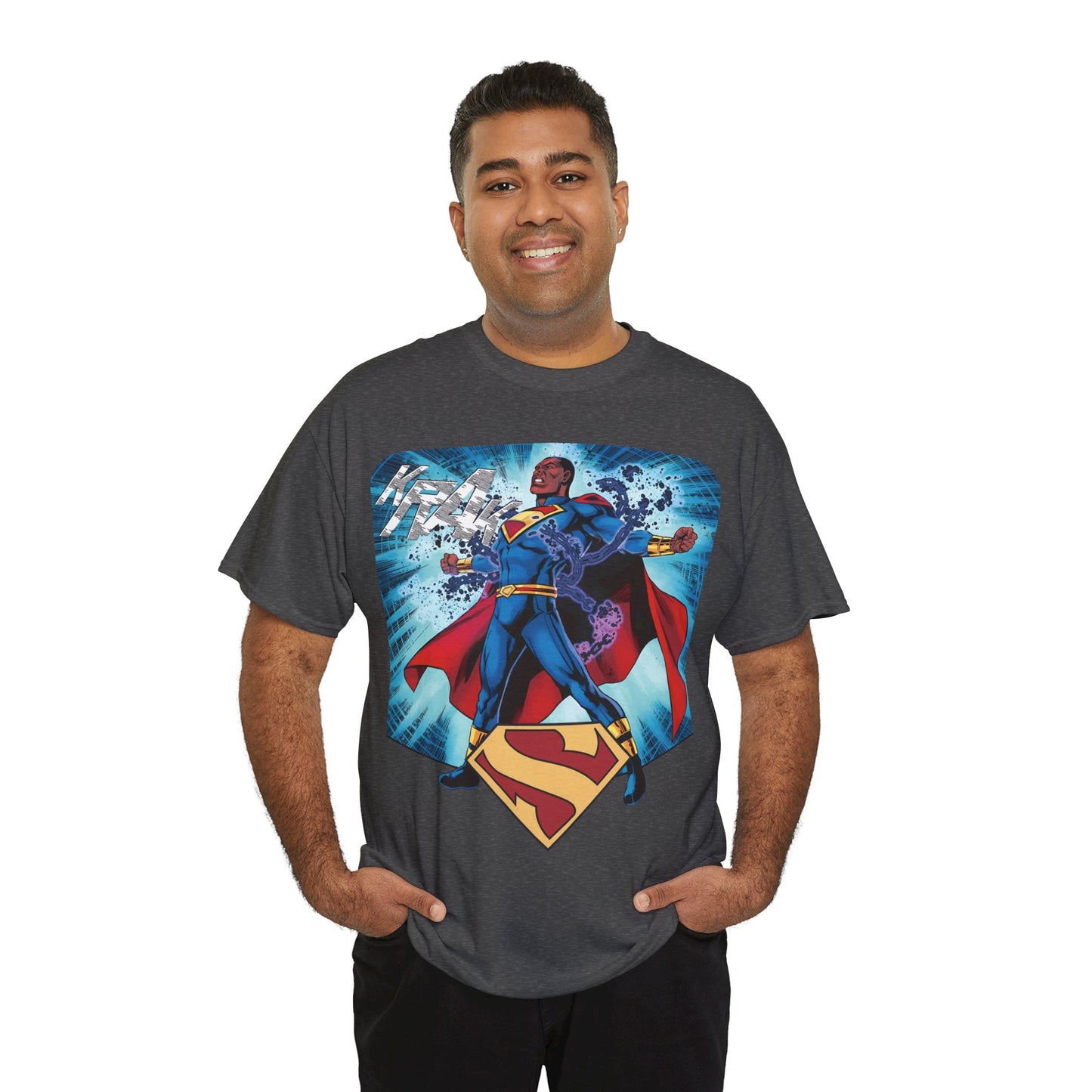 Superman Earth 23 T-Shirt - DC Comics - Calvin Ellis, Vathlo - Justice Incarnate - President