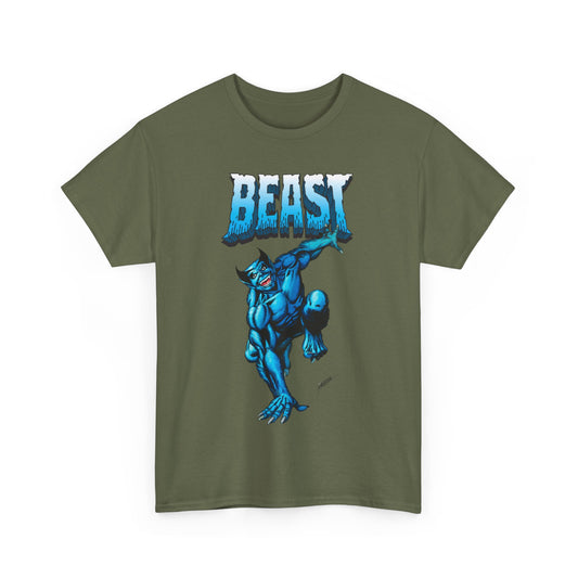 Beast T-Shirt - George Perez Art - Avengers, X-Men Member - Hank McCoy - Marvel Comics